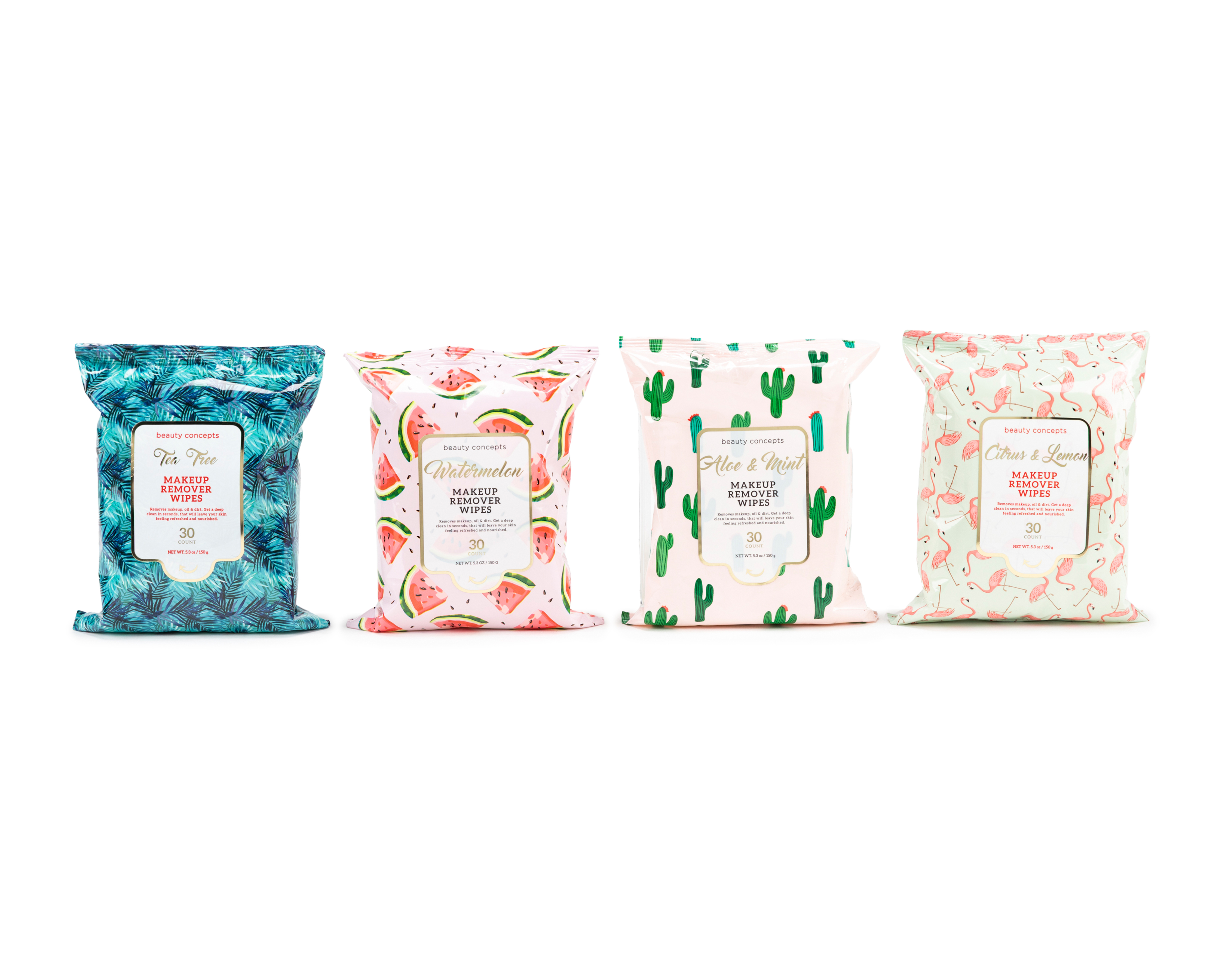 Toallas Faciales con Aroma Beauty Concepts 4 Paquetes