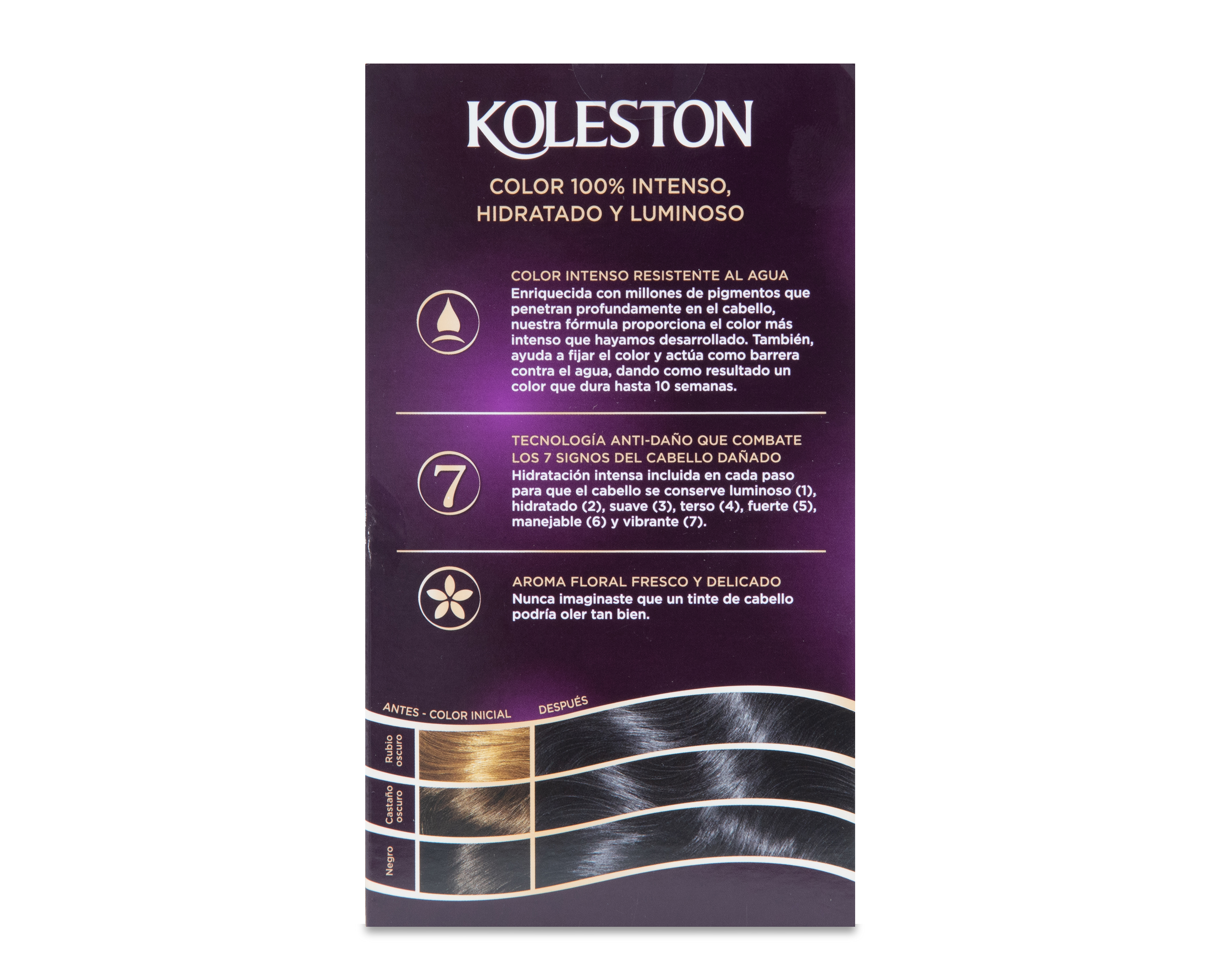Foto 3 pulgar | Foto 2 | Tinte para Cabello Koleston 28 Negro Azulado