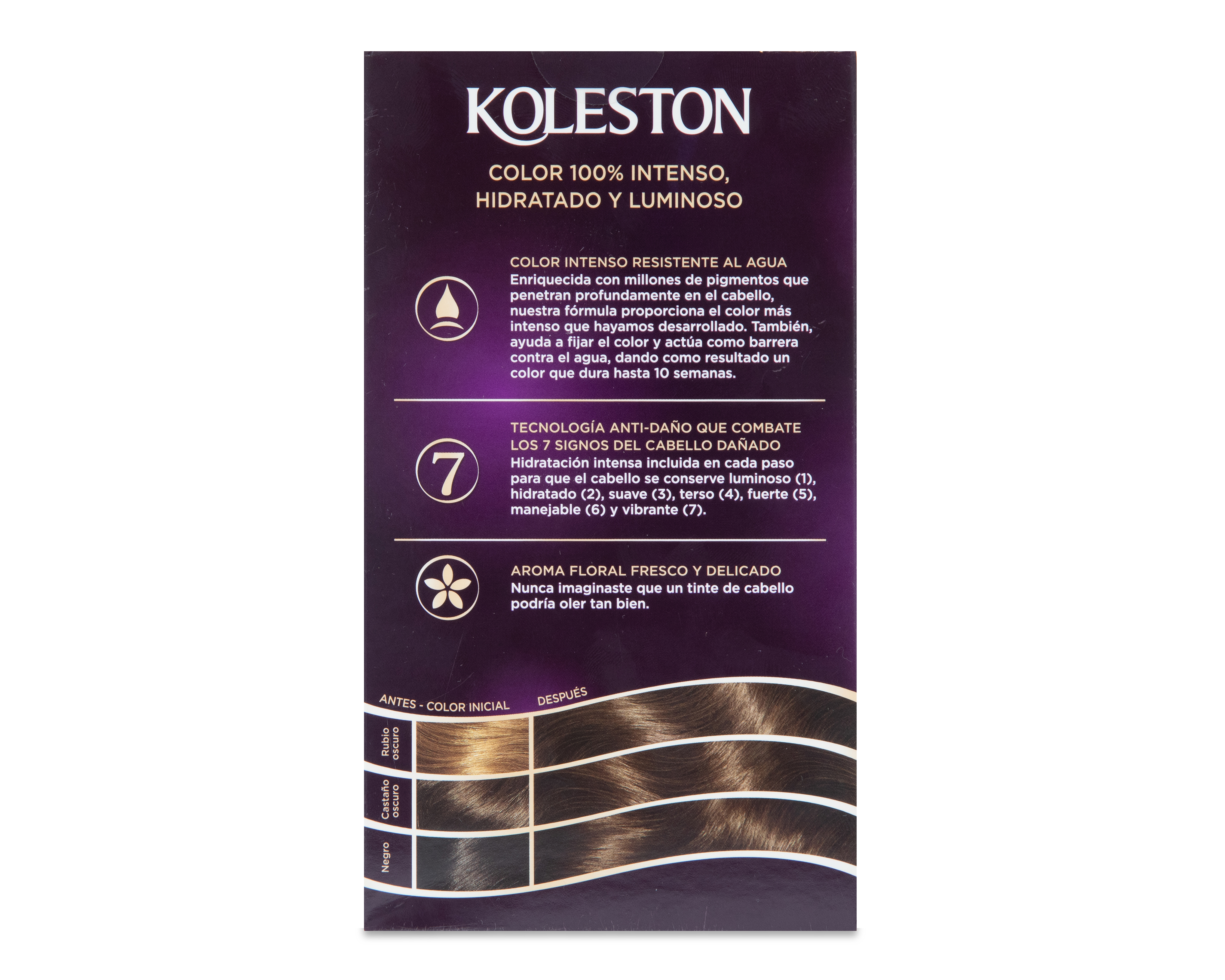 Foto 3 pulgar | Foto 2 | Tinte para Cabello Koleston 30 Castaño Oscuro