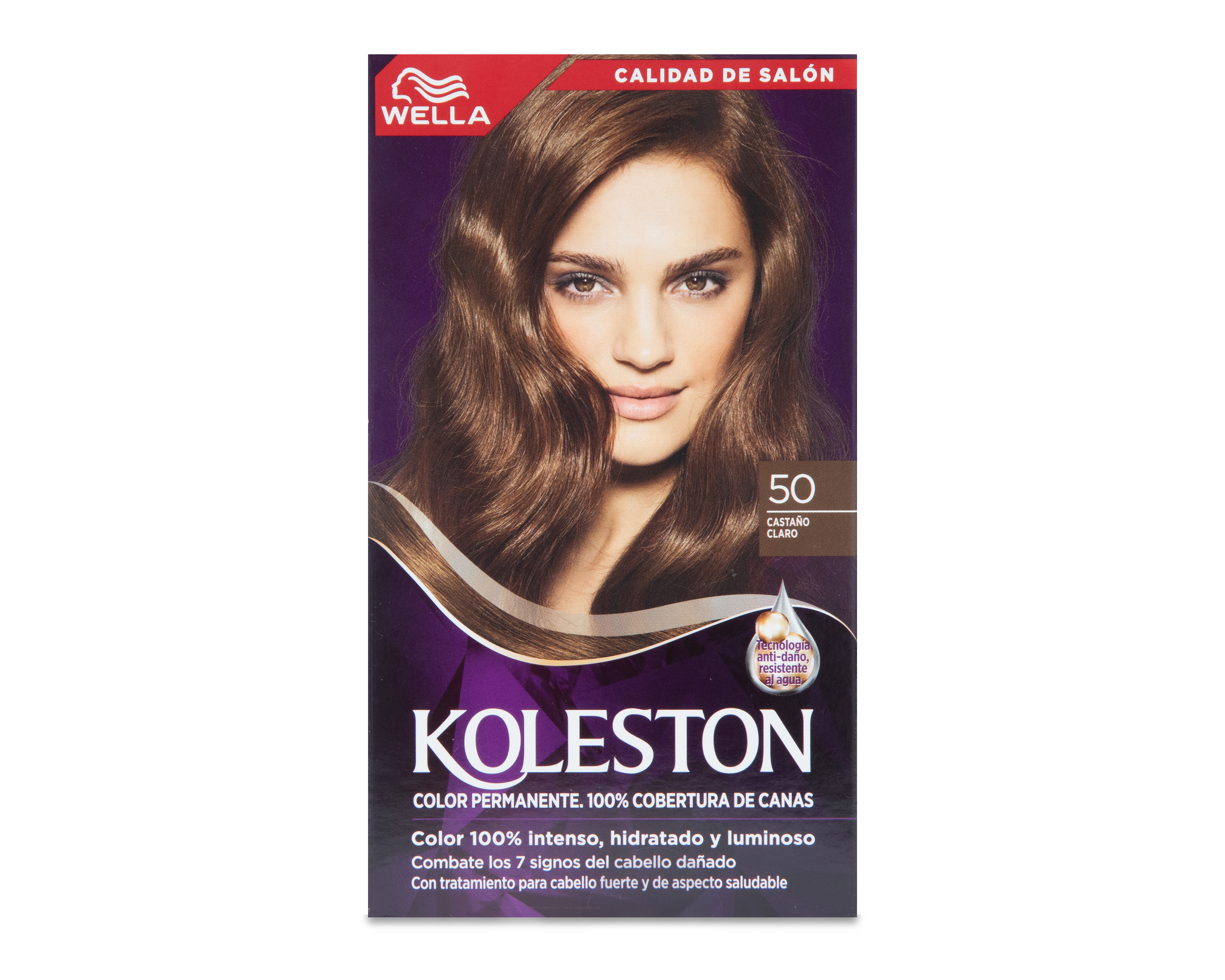 Foto 2 pulgar | Foto 1 | Tinte para Cabello Koleston 50 Castaño Claro