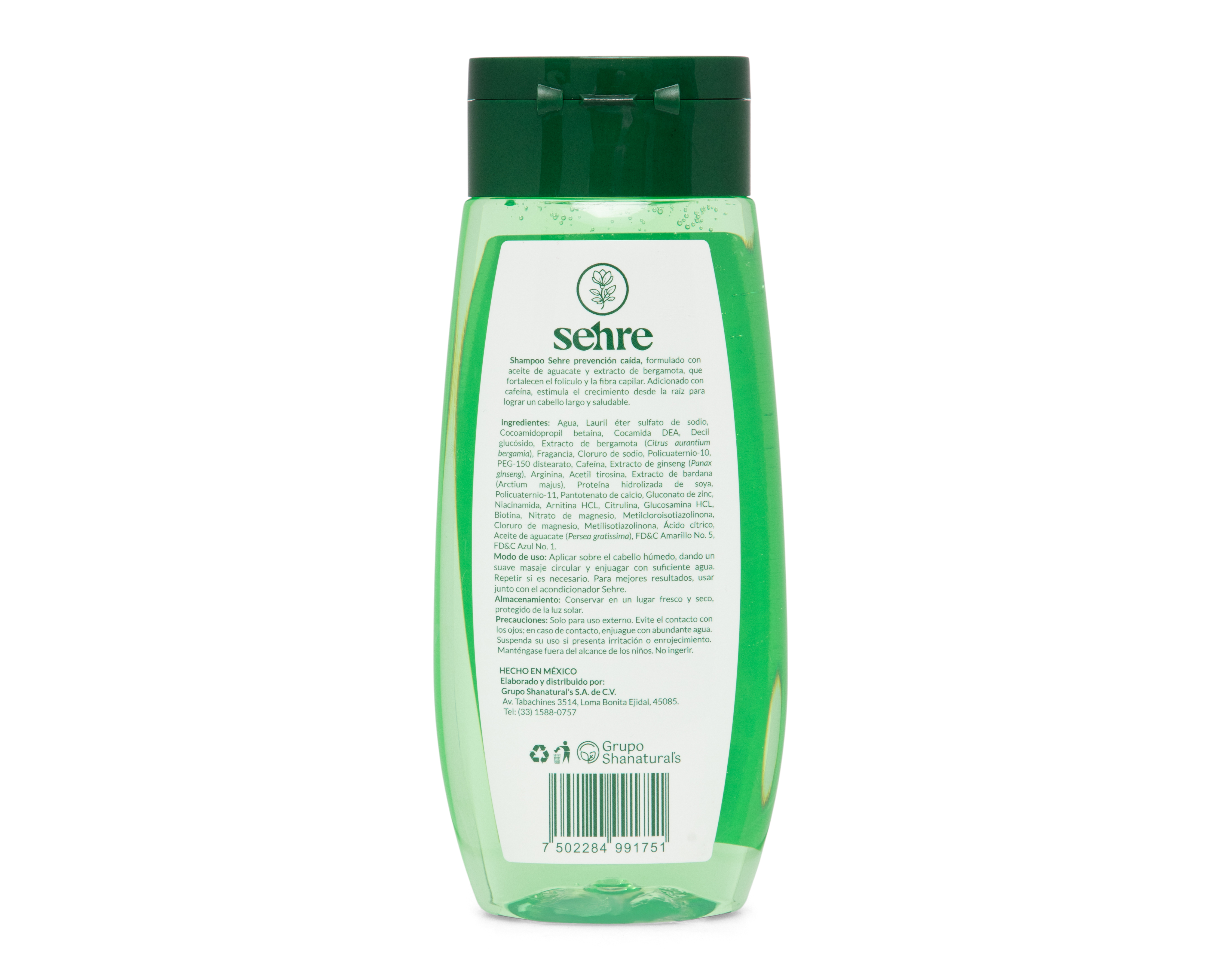 Foto 2 | Foto 2 | Shampoo Sehre Prevención Caída 400 ml