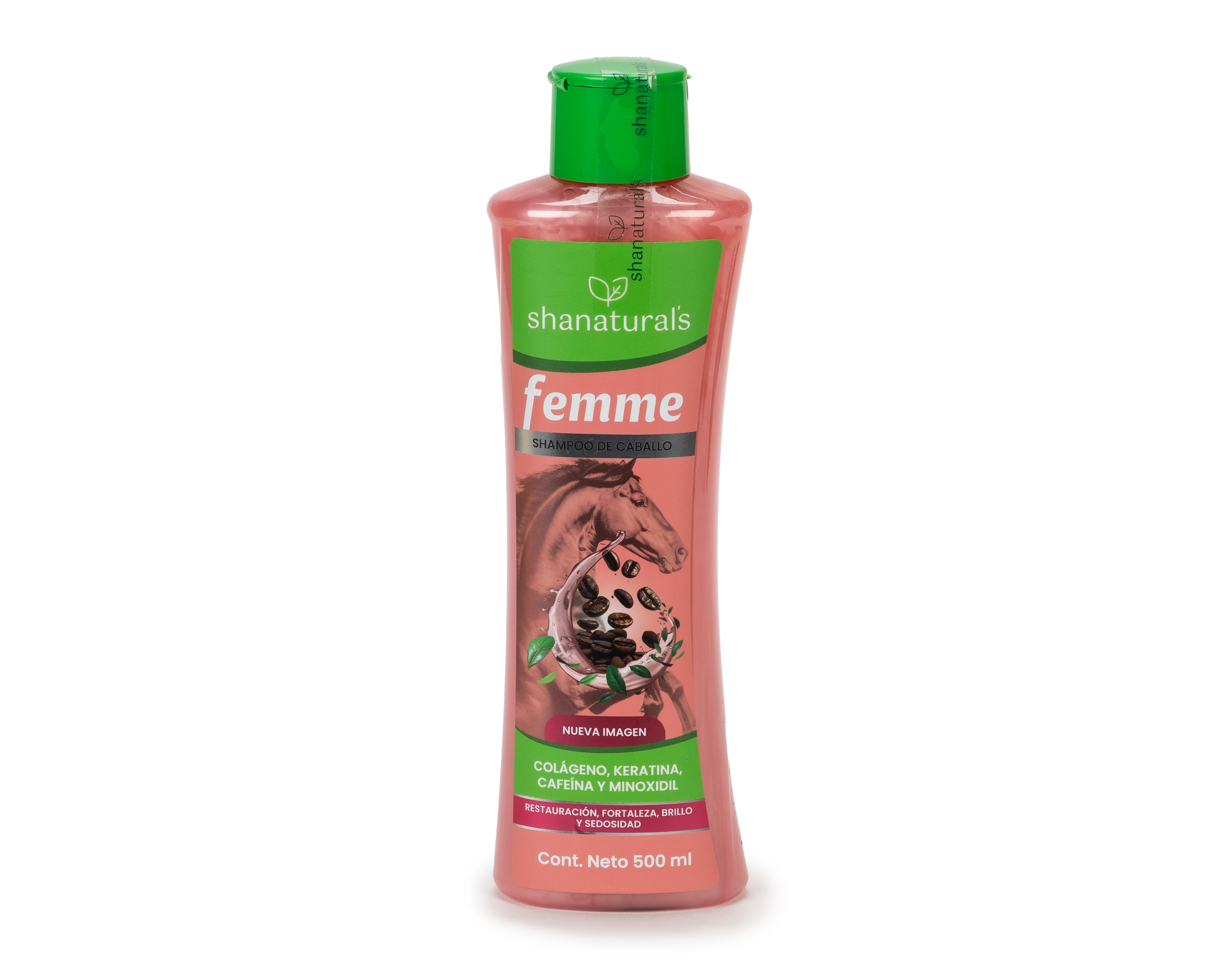 Shampoo Shanatural's Femme Restauración 500 ml