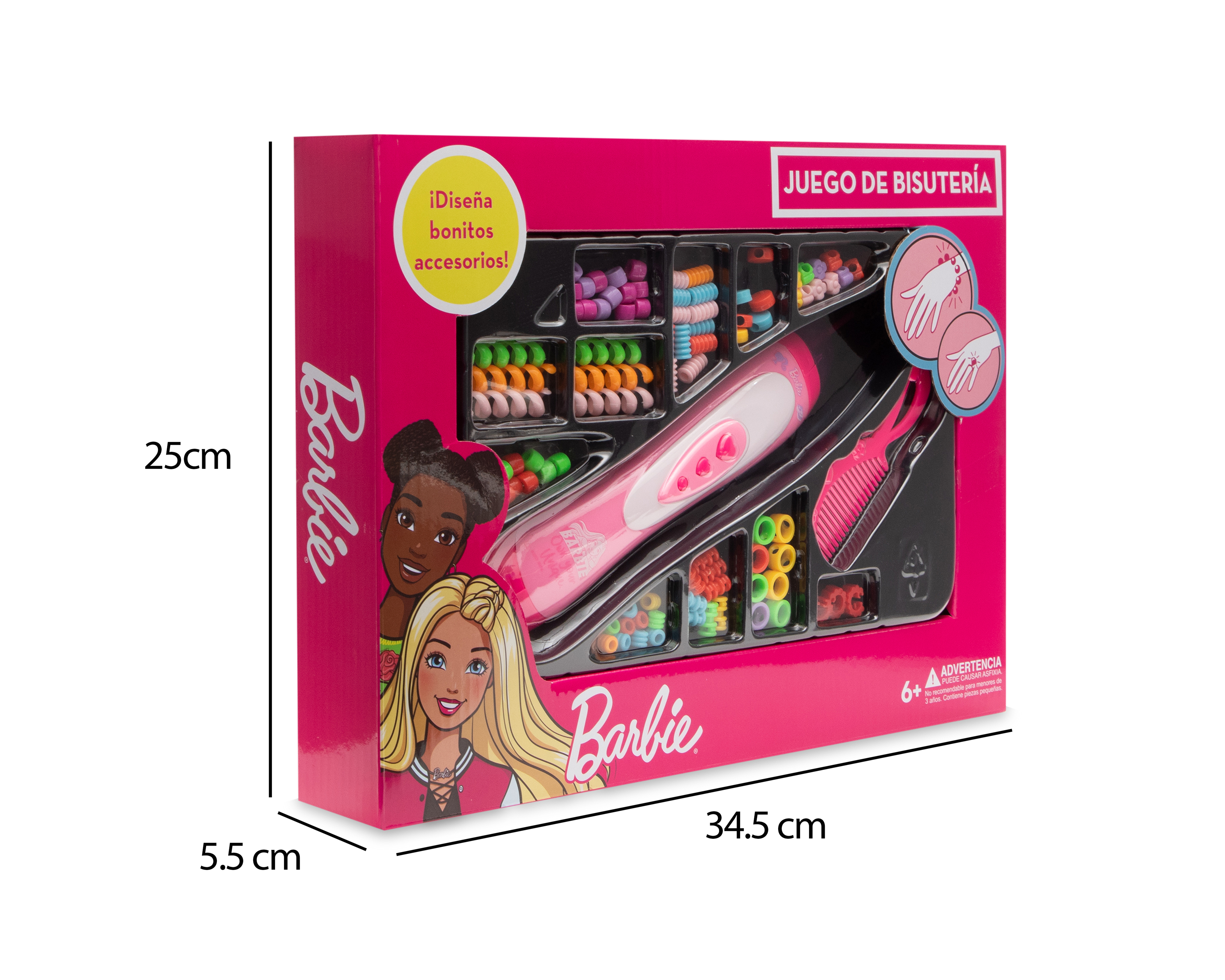 Foto 5 pulgar | Foto 4 | Juego de Bisutería Toymark Barbie con Accesorios