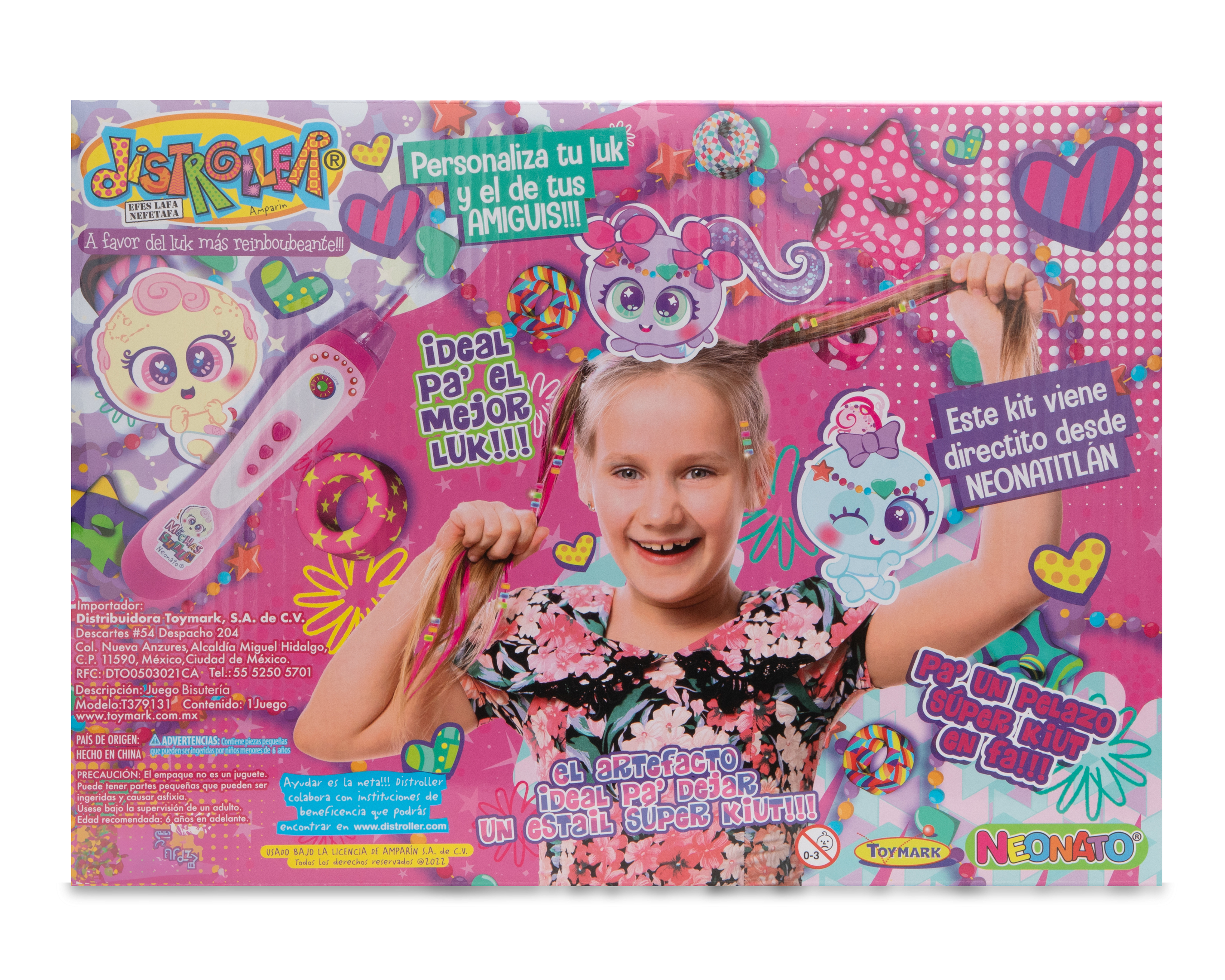 Foto 3 pulgar | Foto 2 | Kit Trenzador de Cabello Distroller con Accesorios