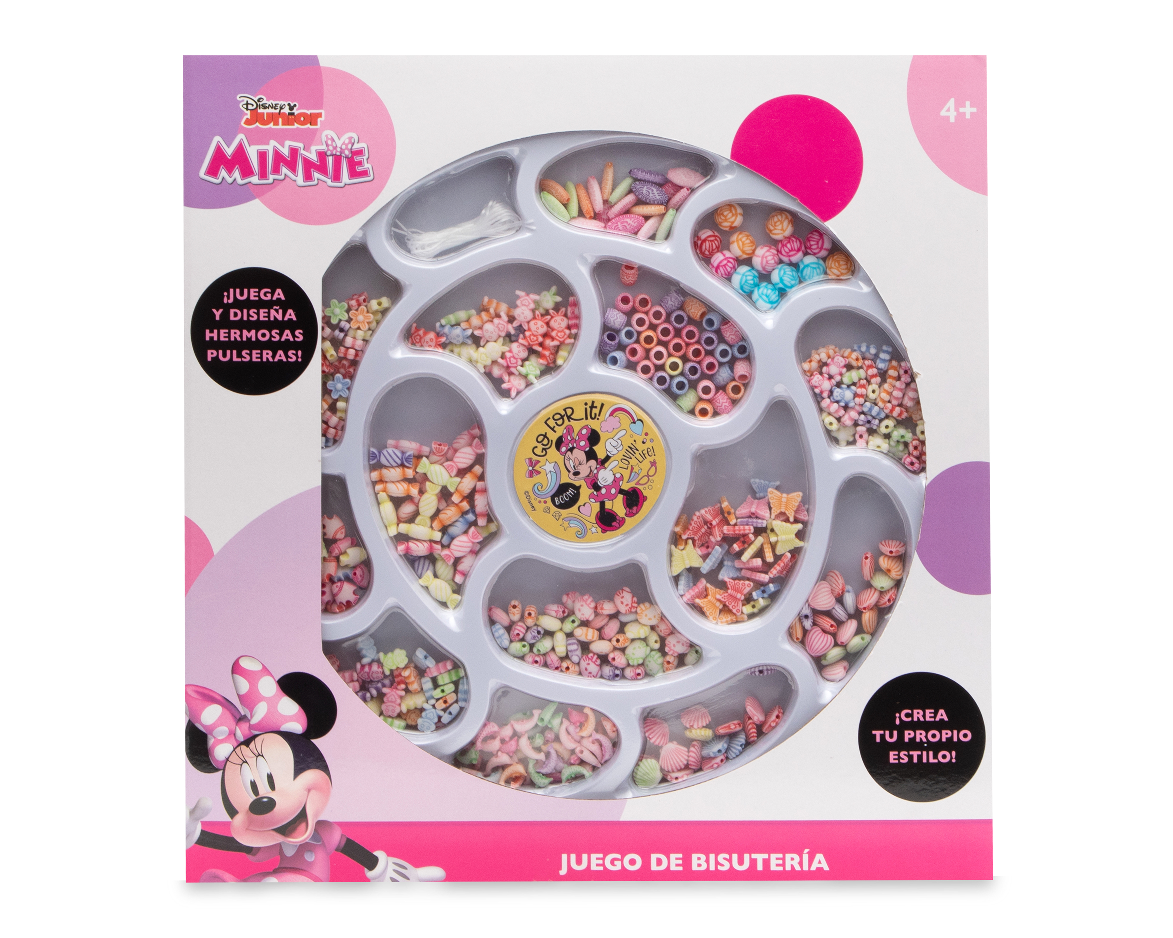 Foto 1 | Foto 1 | Kit para Hacer Pulceras Toymark Minnie Mouse con Accesorios