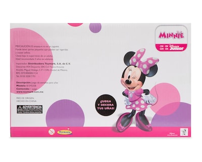 Foto 2 | Foto 2 | Juego de Belleza Toymark Minnie Mouse 8 Piezas