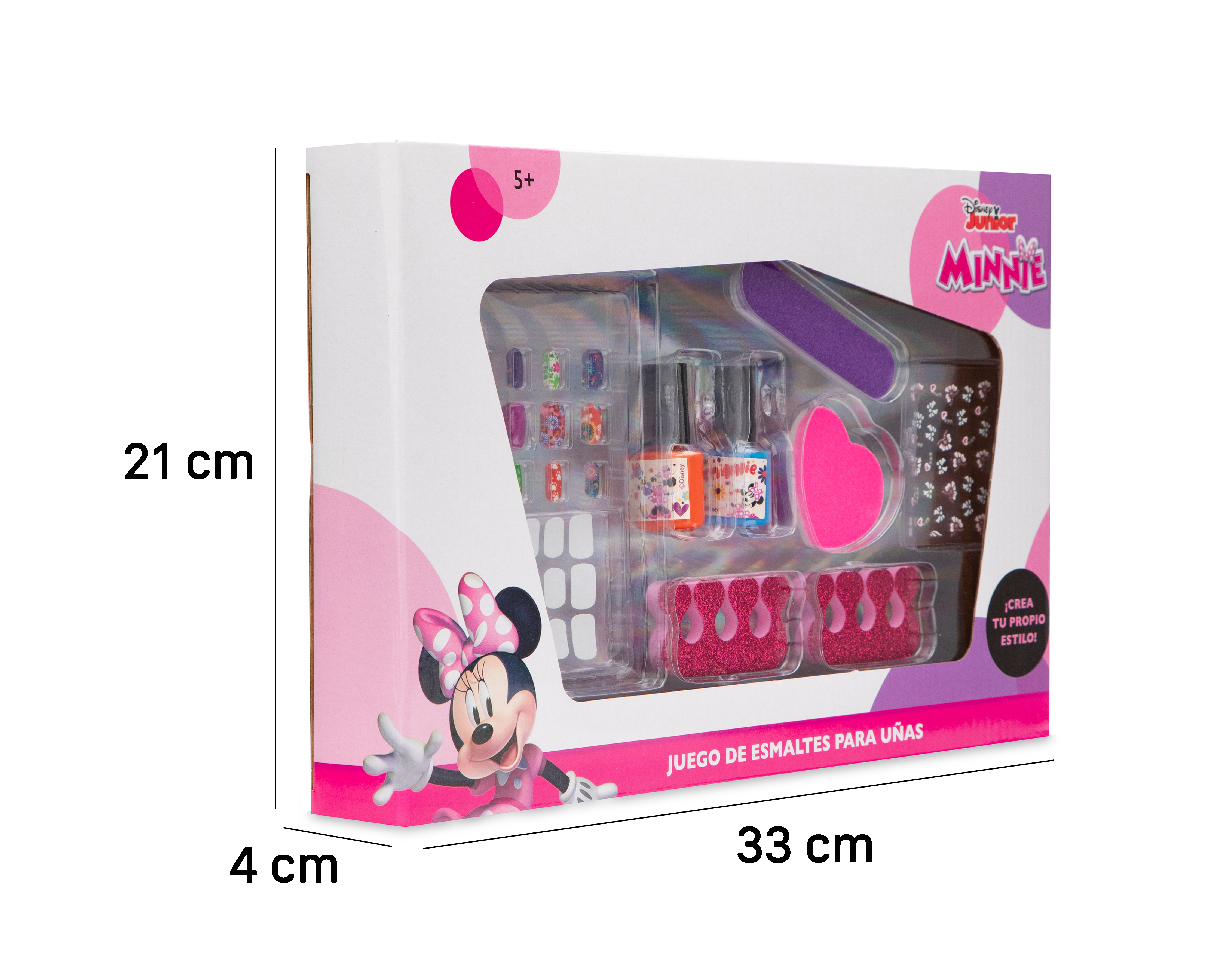 Foto 5 pulgar | Foto 4 | Juego de Belleza Toymark Minnie Mouse 8 Piezas