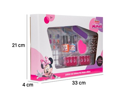 Foto 4 | Foto 4 | Juego de Belleza Toymark Minnie Mouse 8 Piezas