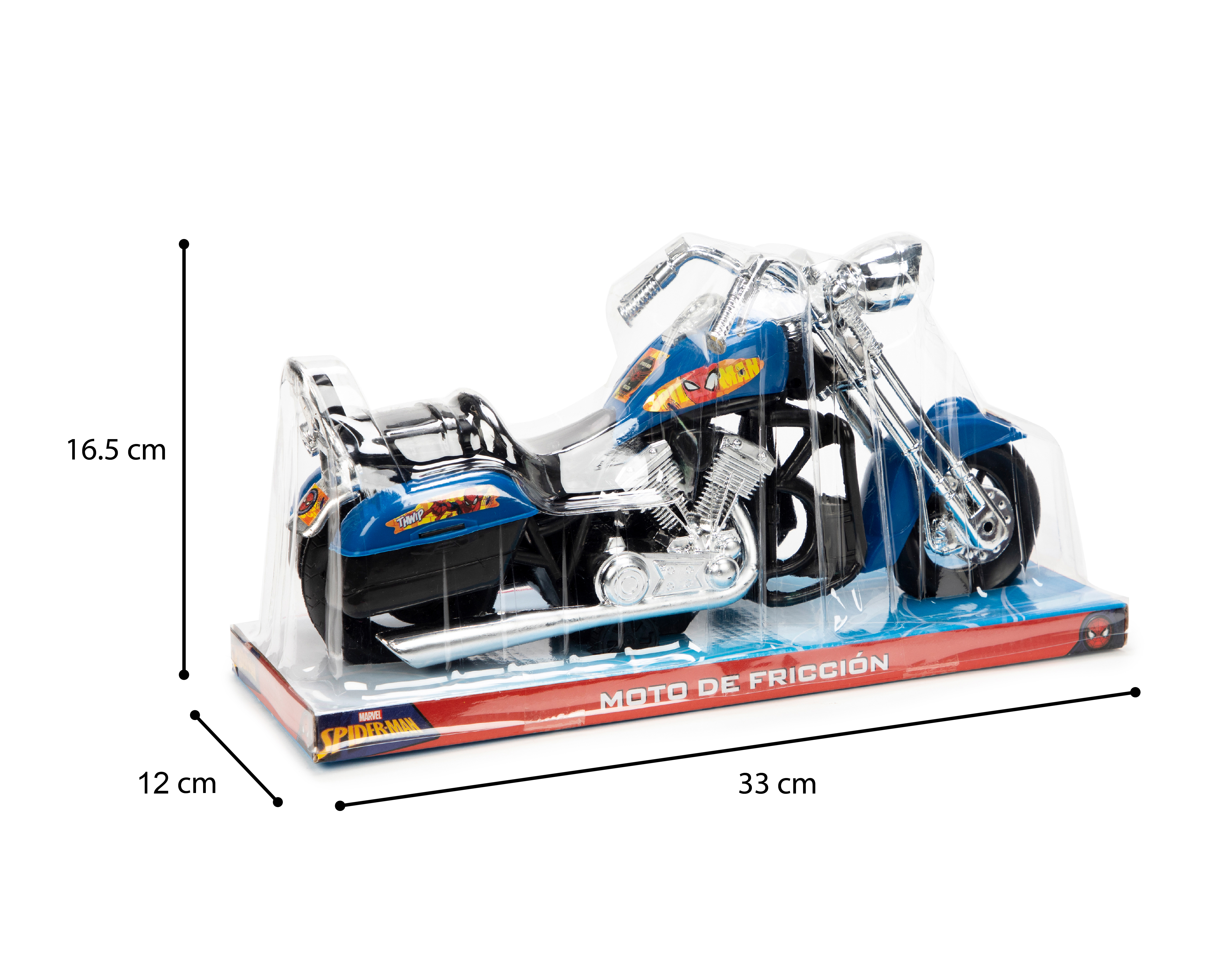 Foto 6 pulgar | Foto 5 | Motocicleta Spider-Man Toymark