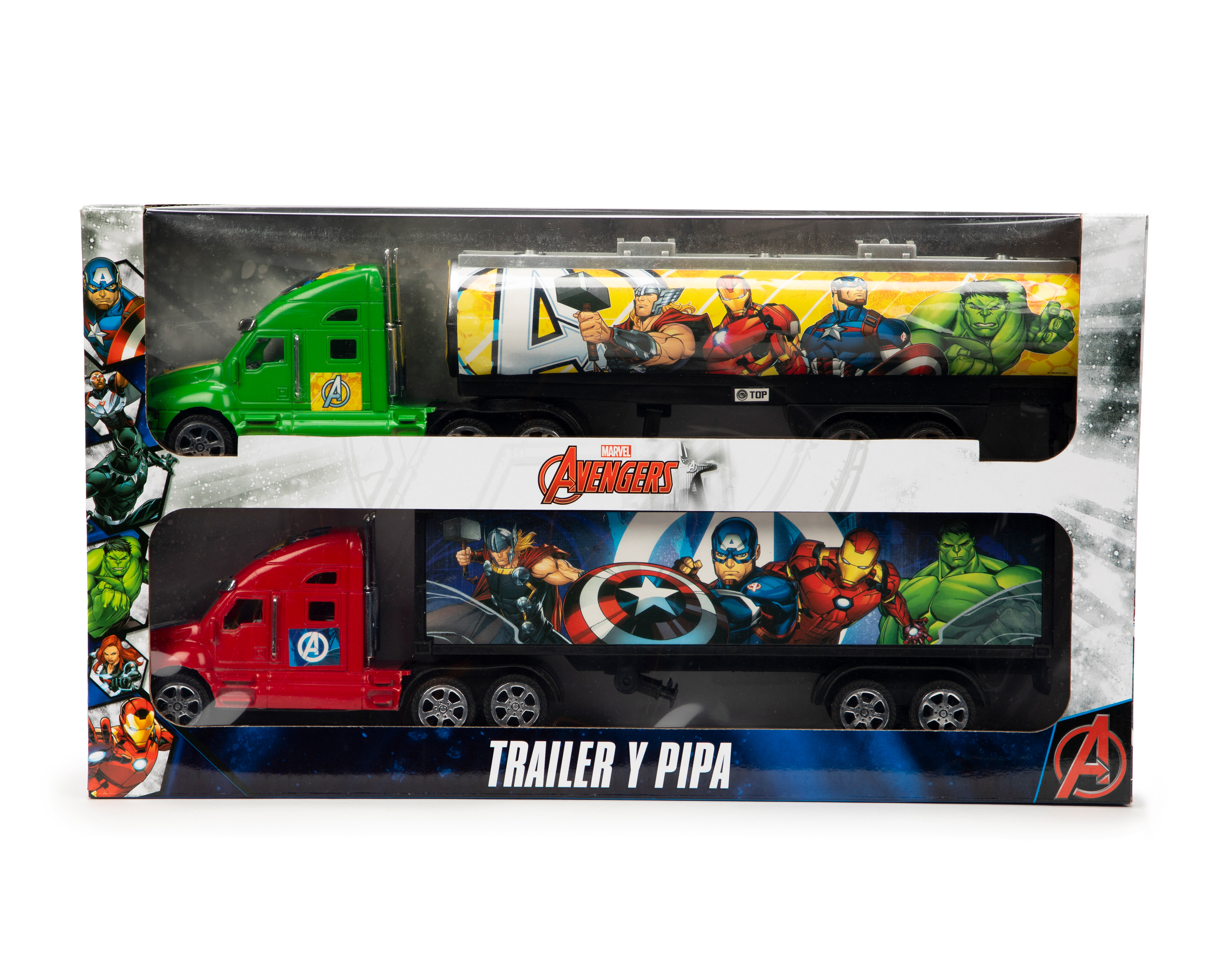 Foto 5 pulgar | Foto 4 | Tráiler y Pipa Avengers Toymark