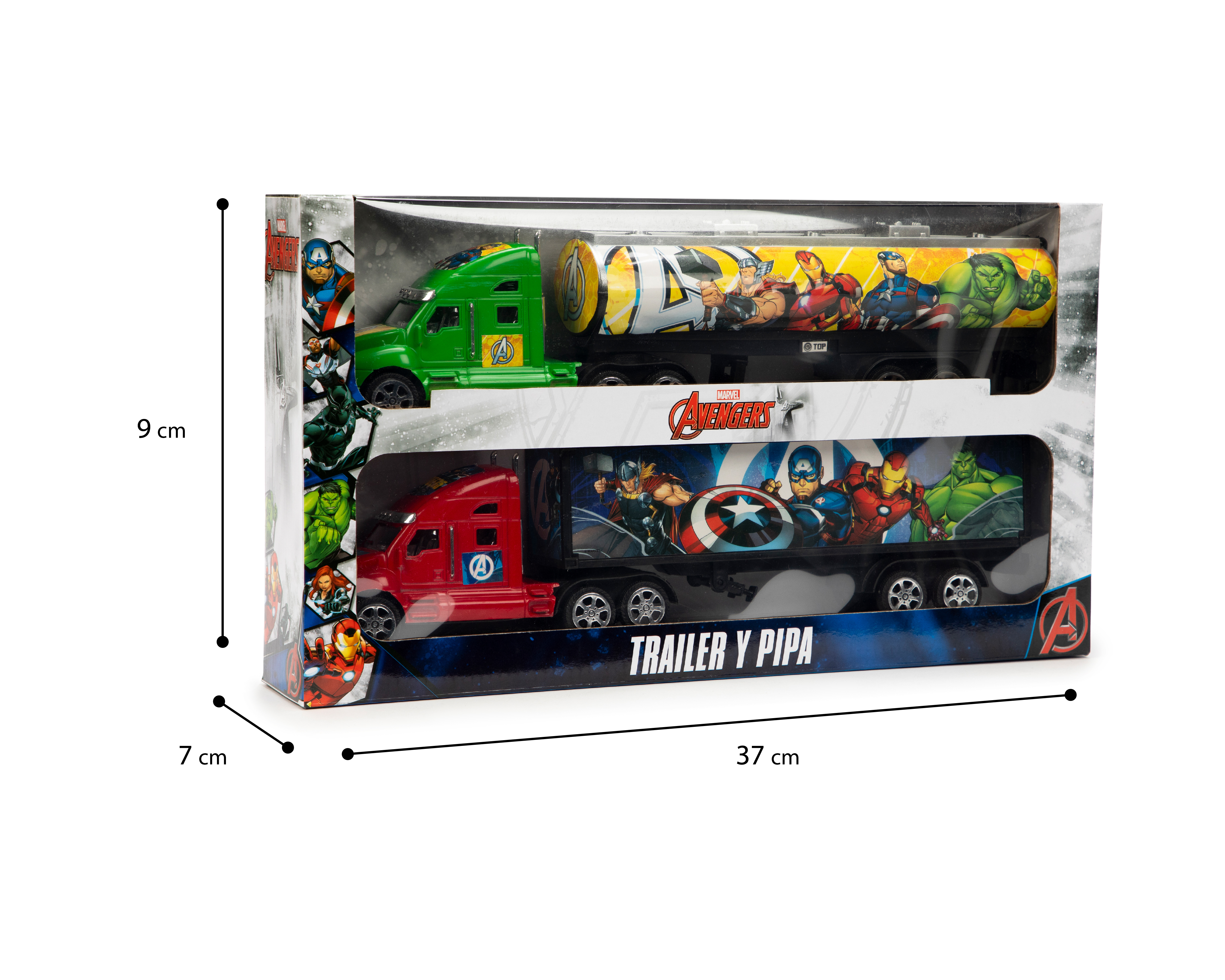 Foto 6 | Foto 6 | Tráiler y Pipa Avengers Toymark