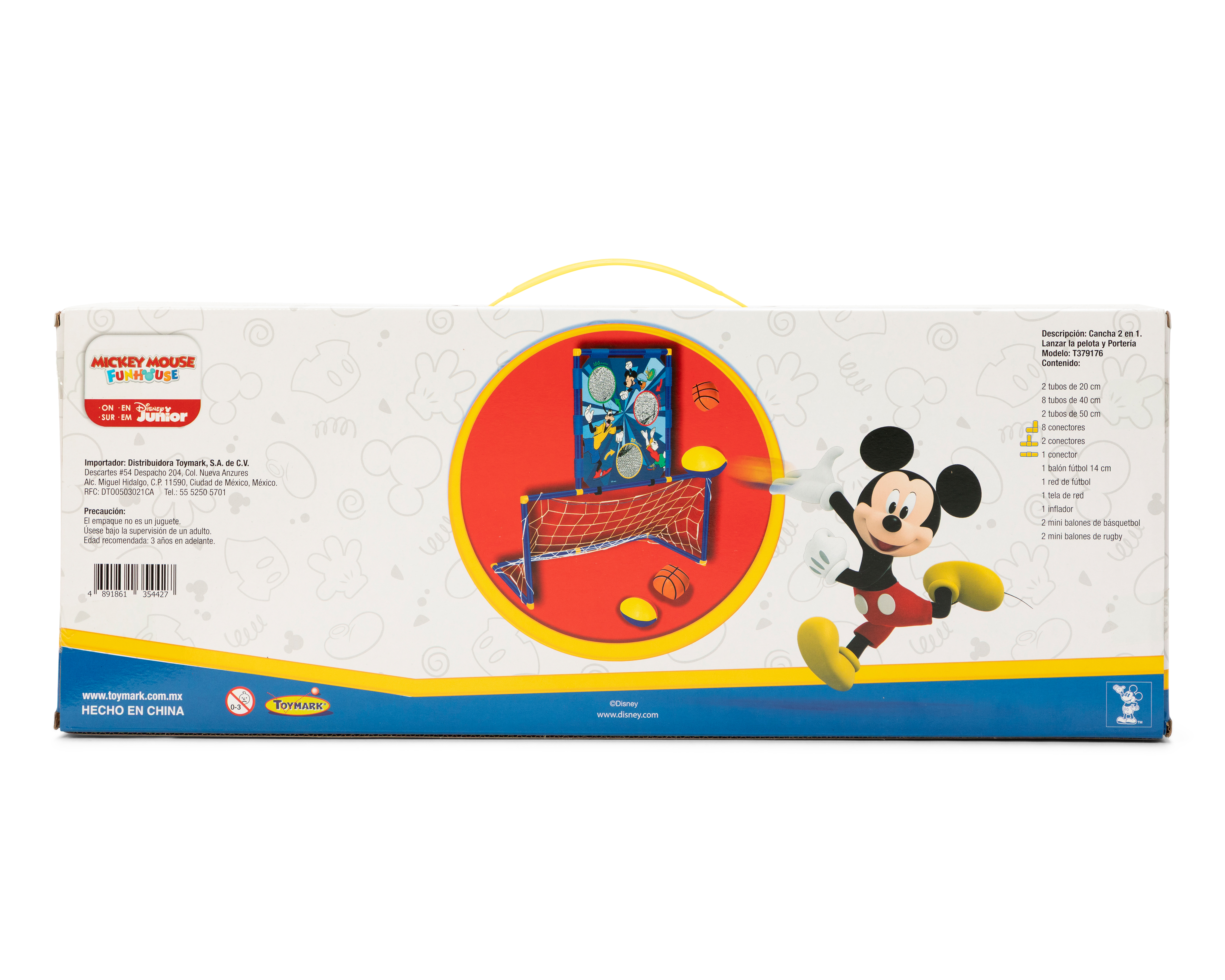 Foto 2 | Foto 2 | Portería y Lanzador de Pelota 2 en 1 Toy Mark Mickey