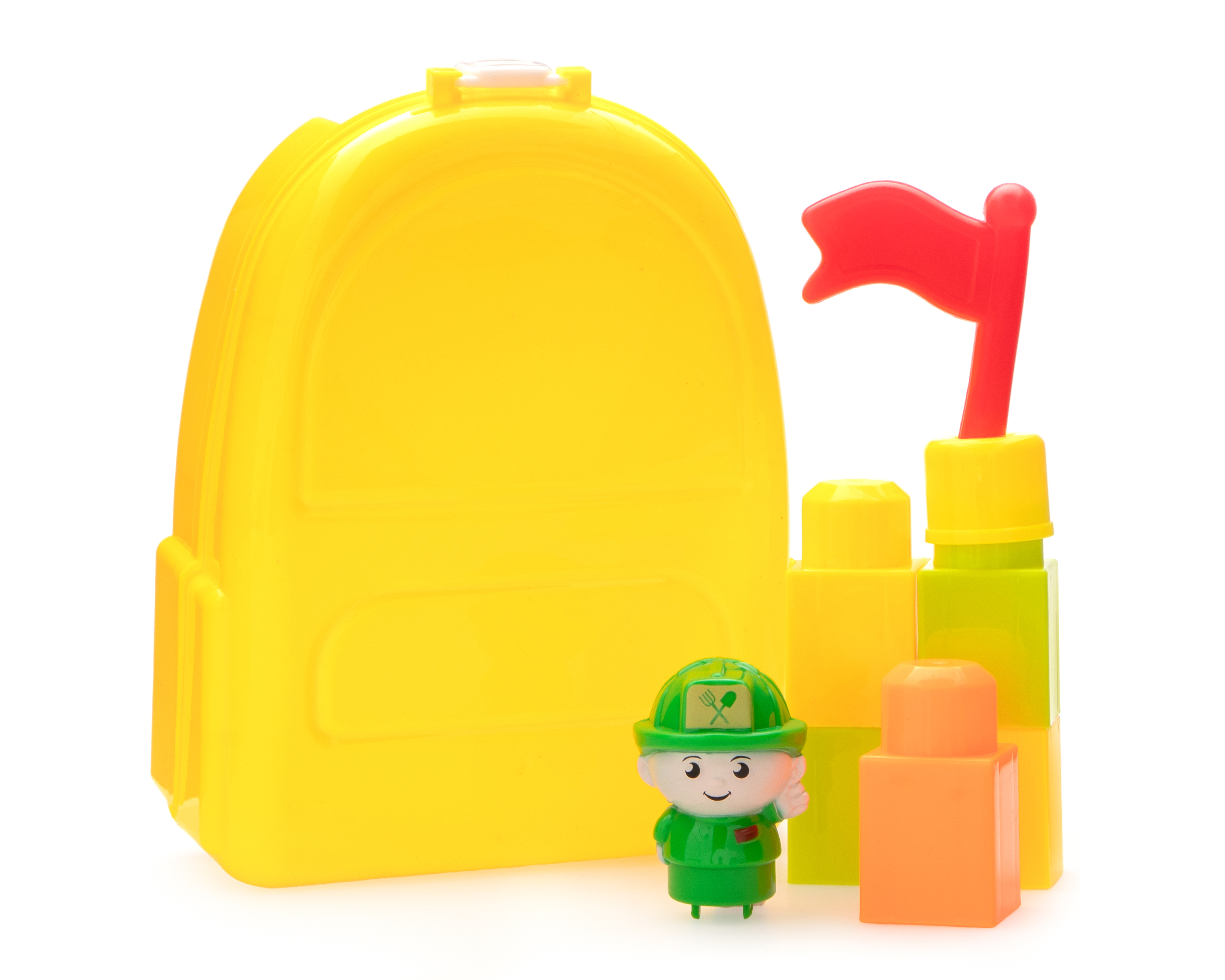 Foto 2 pulgar | Foto 1 | Mochila con Bloques de Construcción Toy Mark 15 Piezas