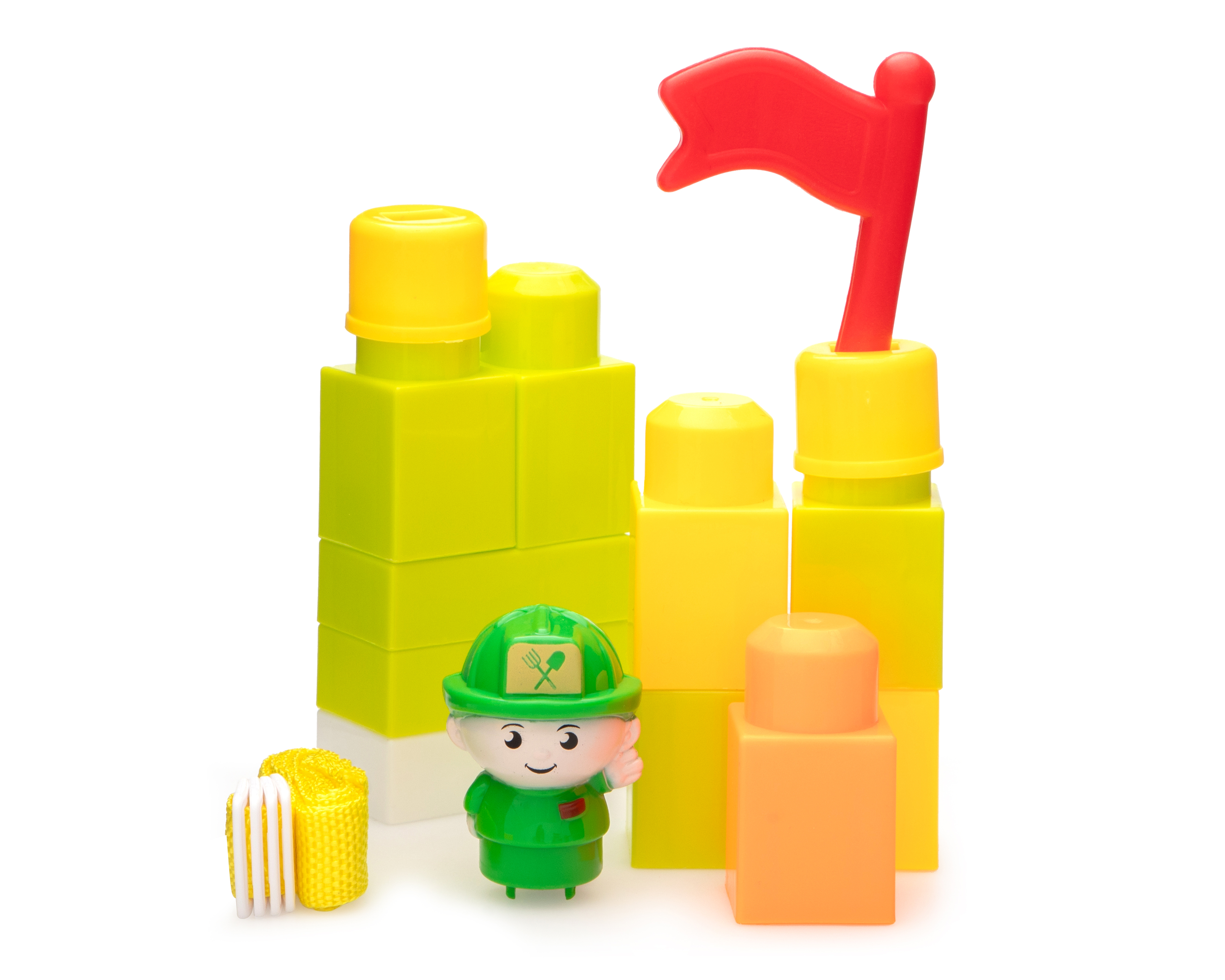 Foto 3 pulgar | Foto 2 | Mochila con Bloques de Construcción Toy Mark 15 Piezas