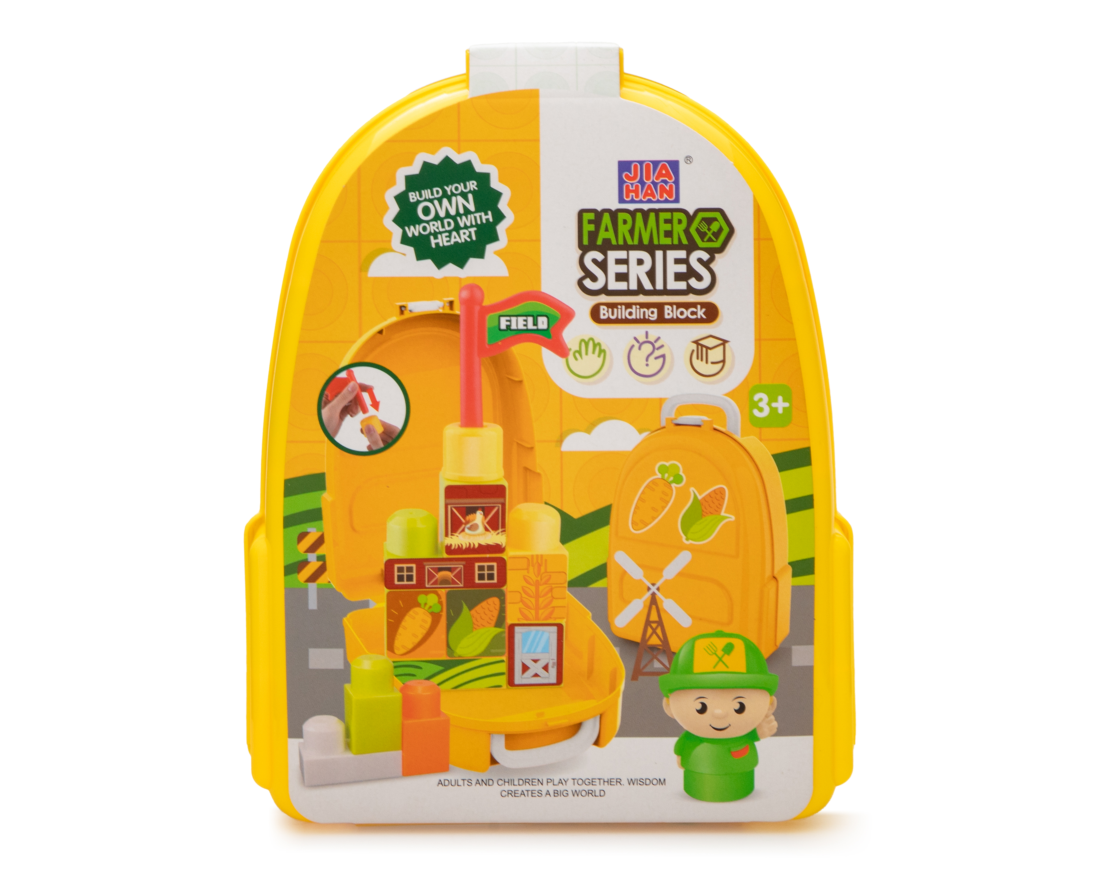 Foto 4 pulgar | Foto 3 | Mochila con Bloques de Construcción Toy Mark 15 Piezas