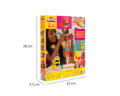 Foto 4 | Foto 4 | Barbie Rosas y Cerquillos Play-Doh