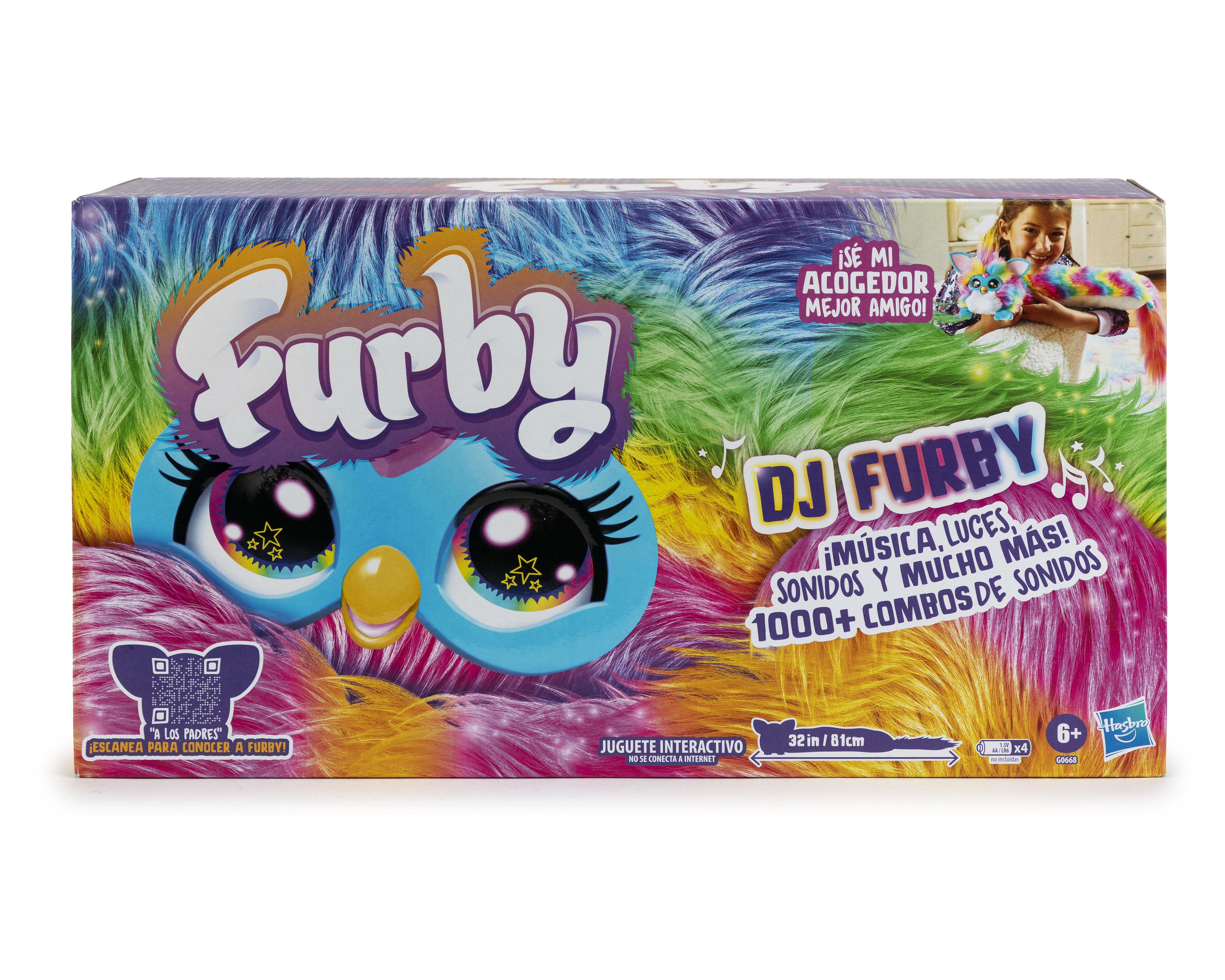 Foto 5 pulgar | Foto 4 | Peluche Interactivo Dj Furby con Luces y Sonido