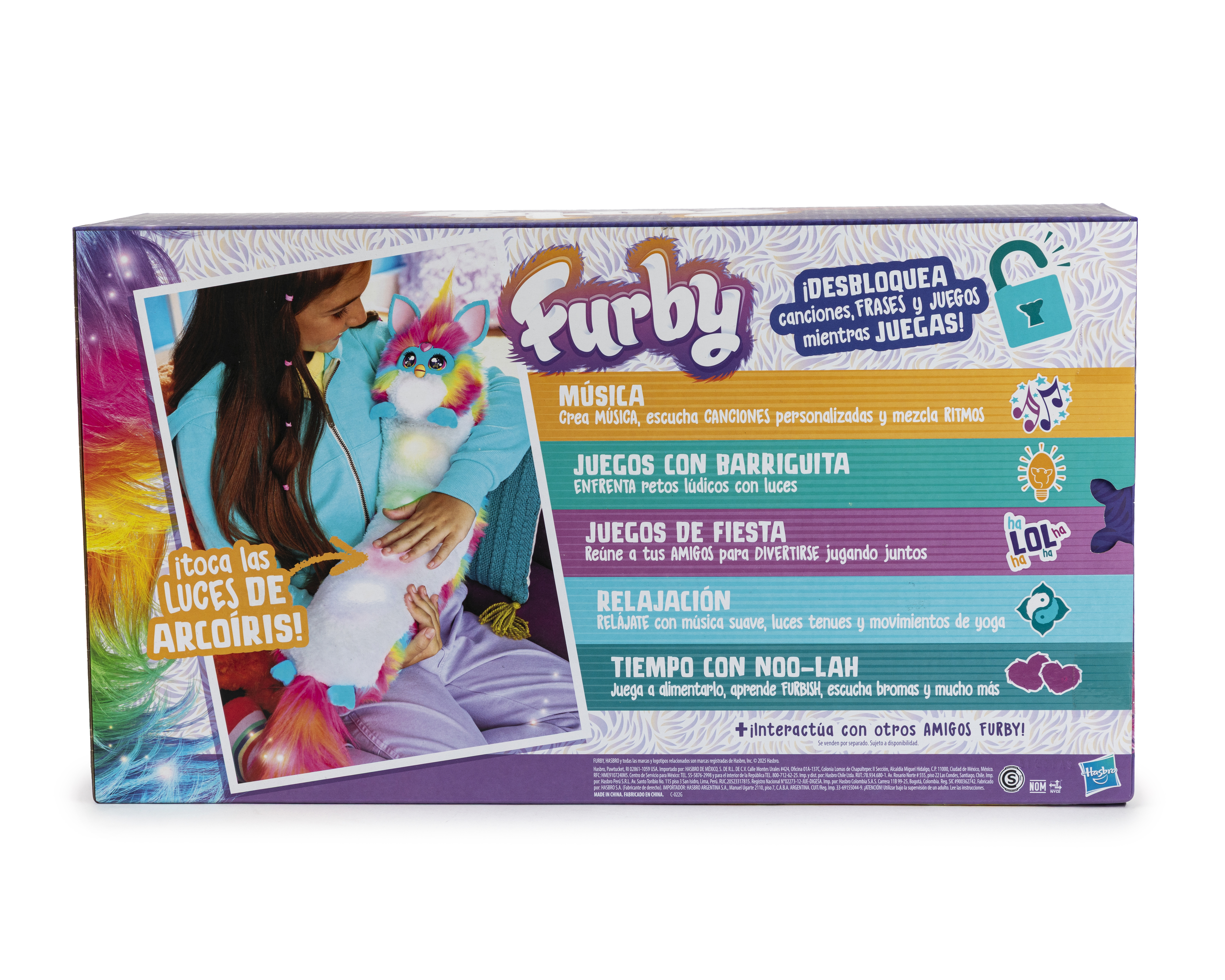 Foto 5 | Foto 5 | Peluche Interactivo Dj Furby con Luces y Sonido