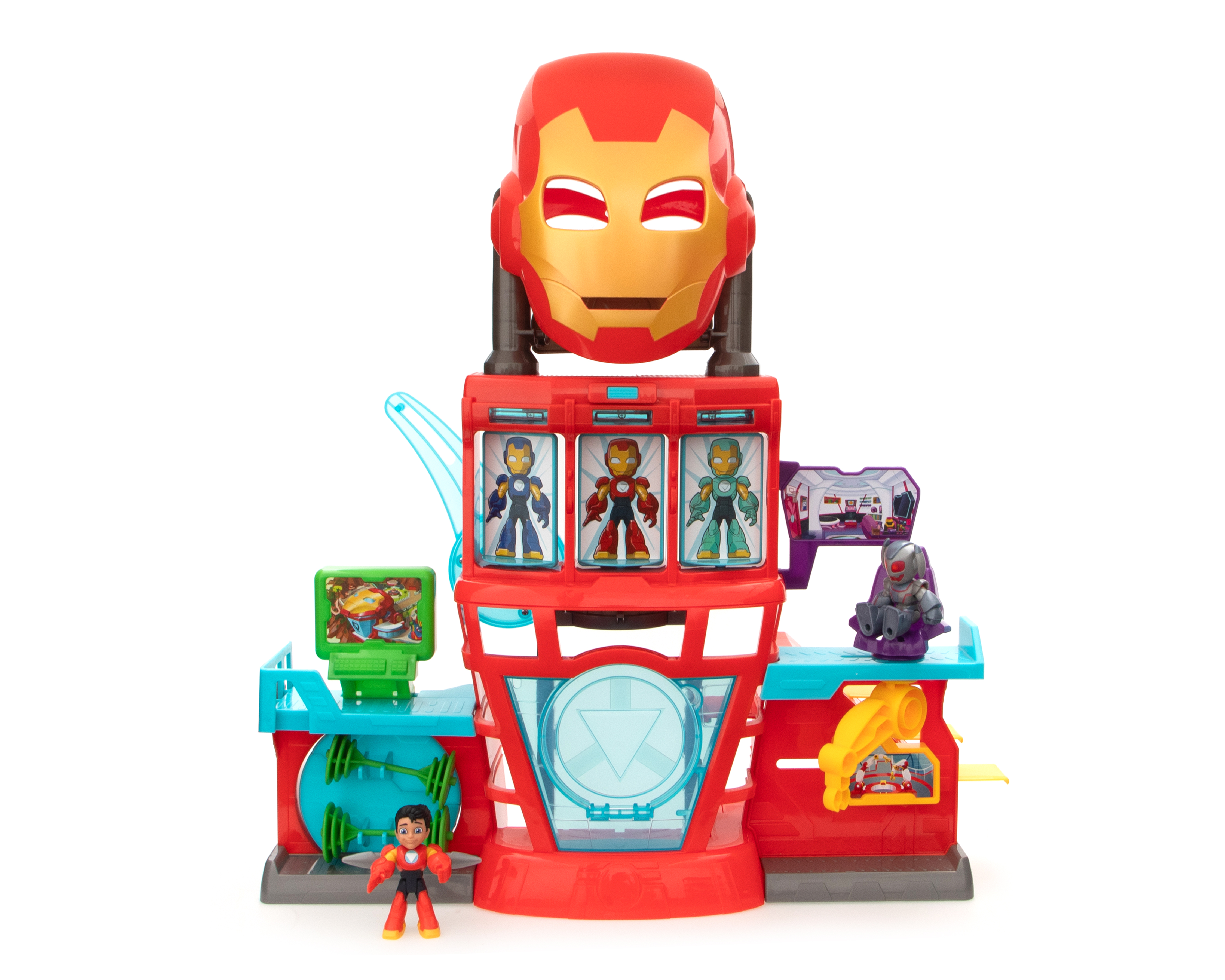 Foto 2 pulgar | Foto 1 | Set de Juego Marvel Iron Man y sus Sorprendentes Amigos con Accesorios