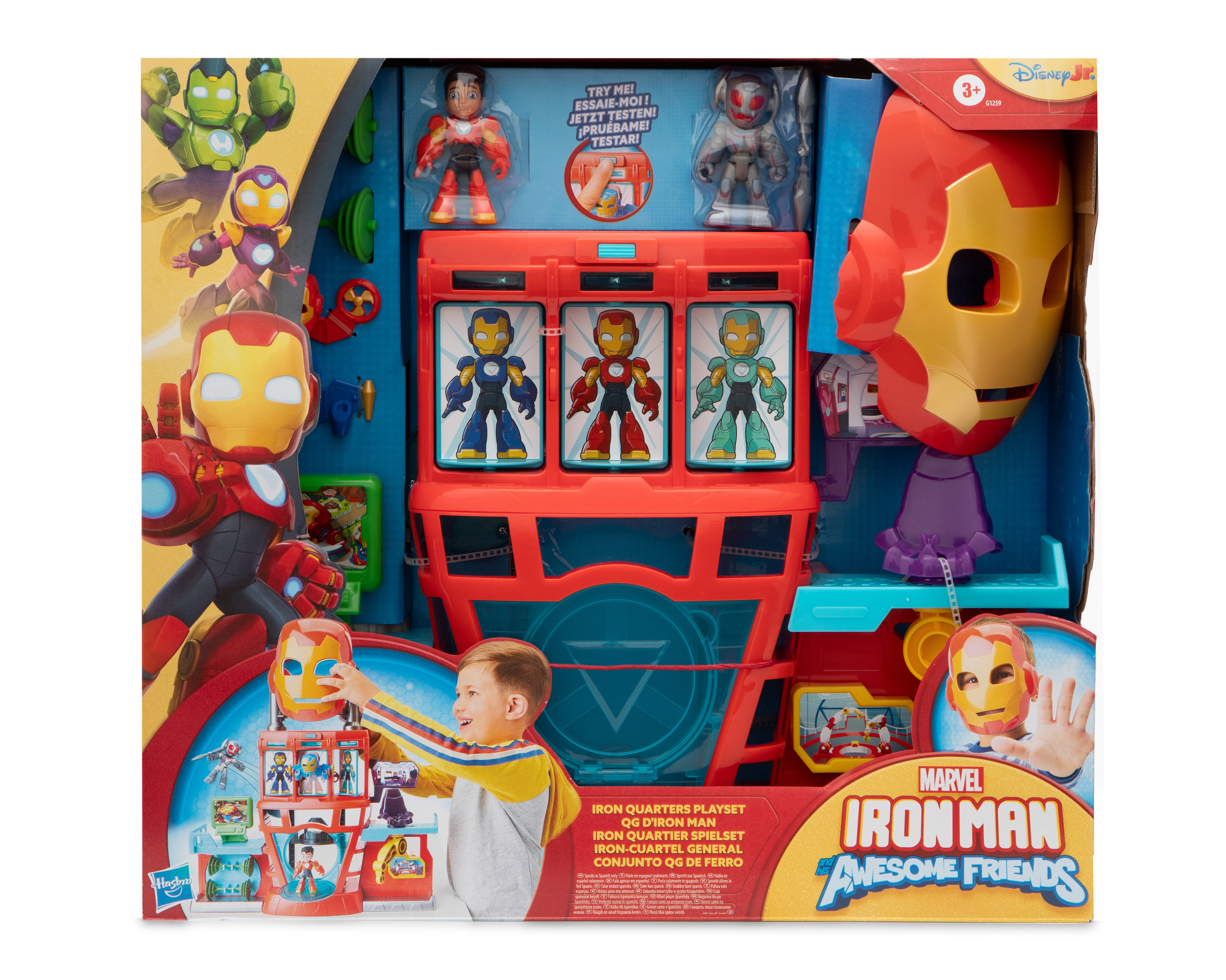 Foto 5 pulgar | Foto 4 | Set de Juego Marvel Iron Man y sus Sorprendentes Amigos con Accesorios