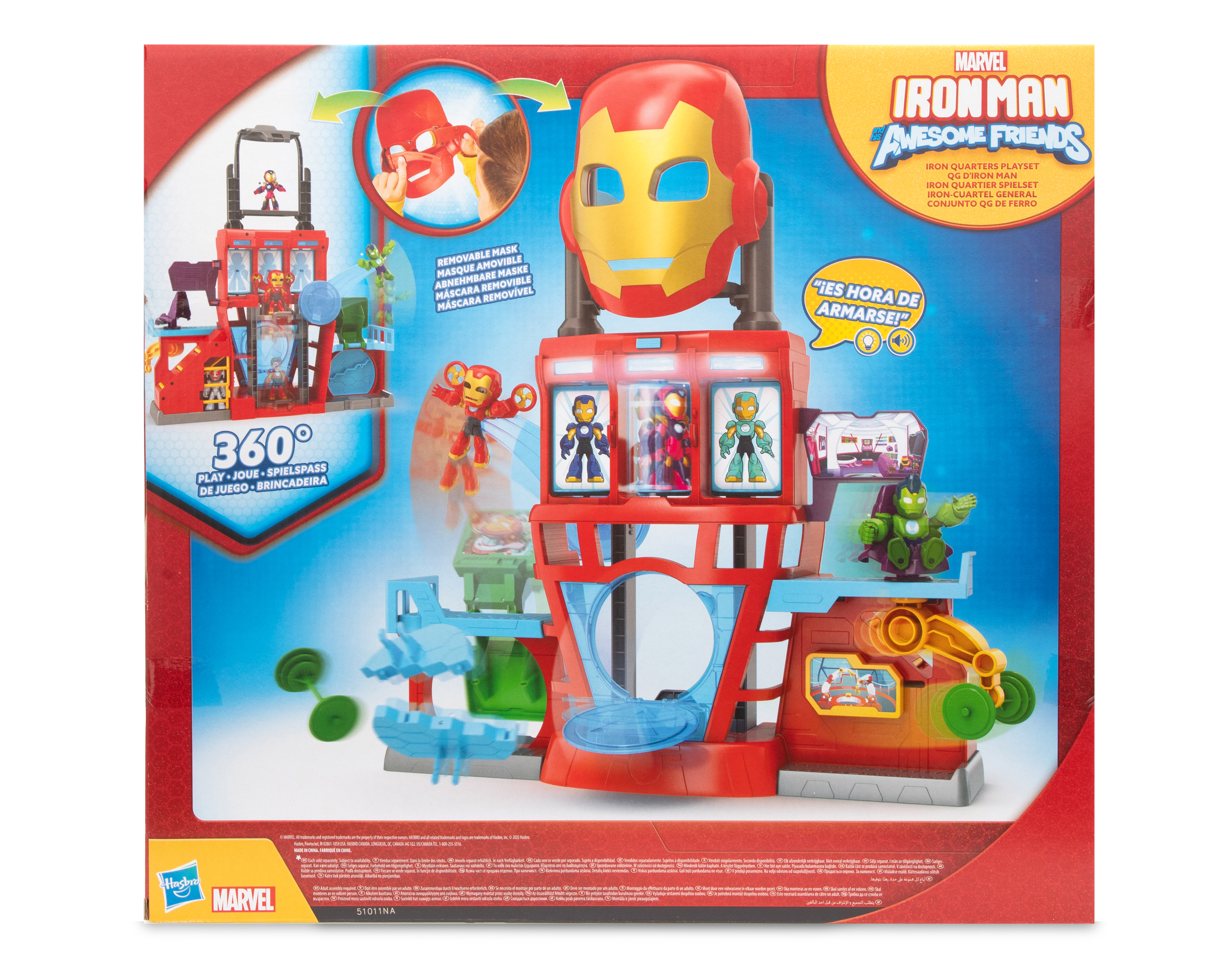 Foto 5 | Foto 5 | Set de Juego Marvel Iron Man y sus Sorprendentes Amigos con Accesorios