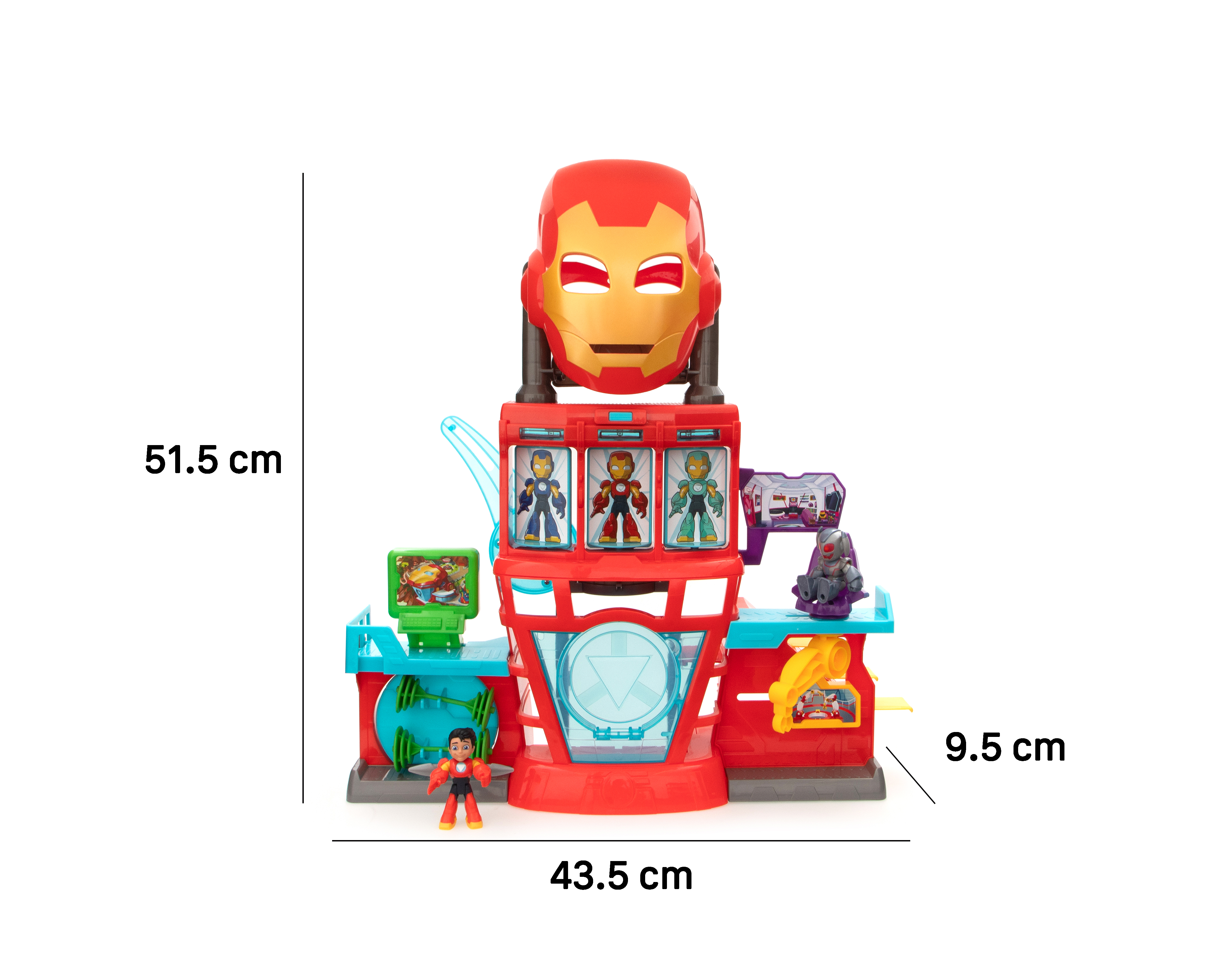 Foto 6 | Foto 6 | Set de Juego Marvel Iron Man y sus Sorprendentes Amigos con Accesorios