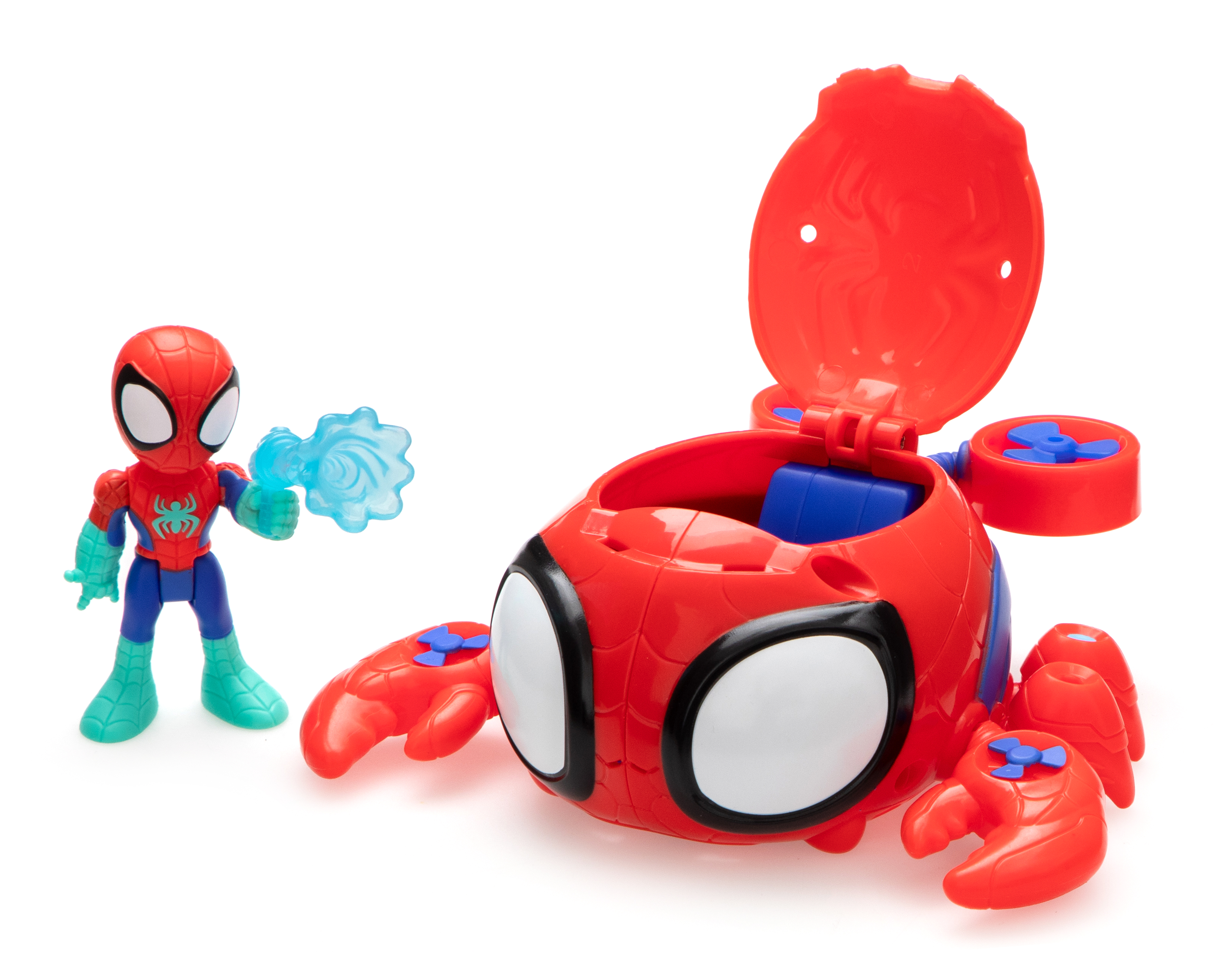 Foto 2 pulgar | Foto 1 | Aracno-Cangrejo Spidey Amazing Friends Marvel Avengers Waterwebs