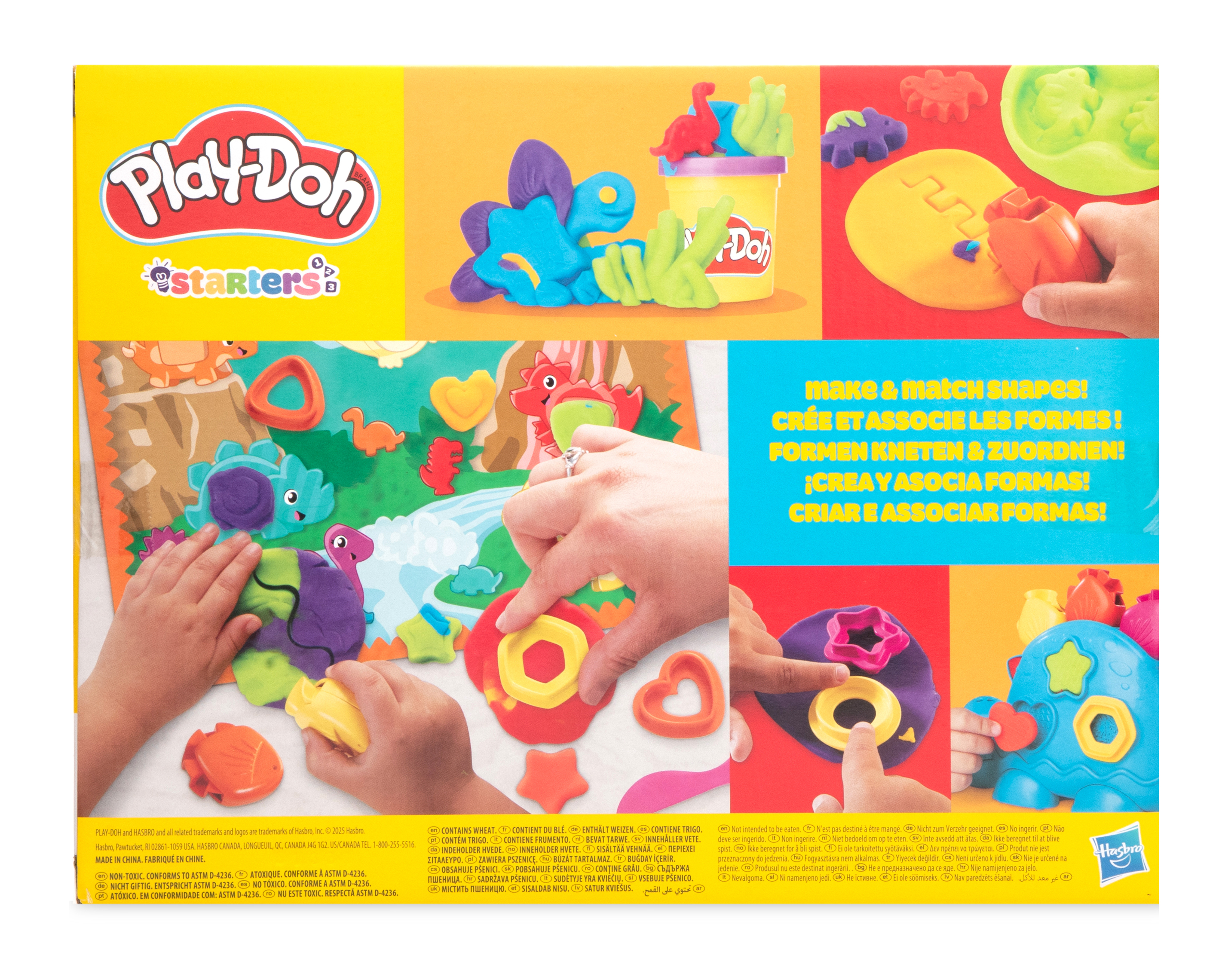 Foto 3 pulgar | Foto 2 | Dinosaurio Formas y Colores Play-Doh