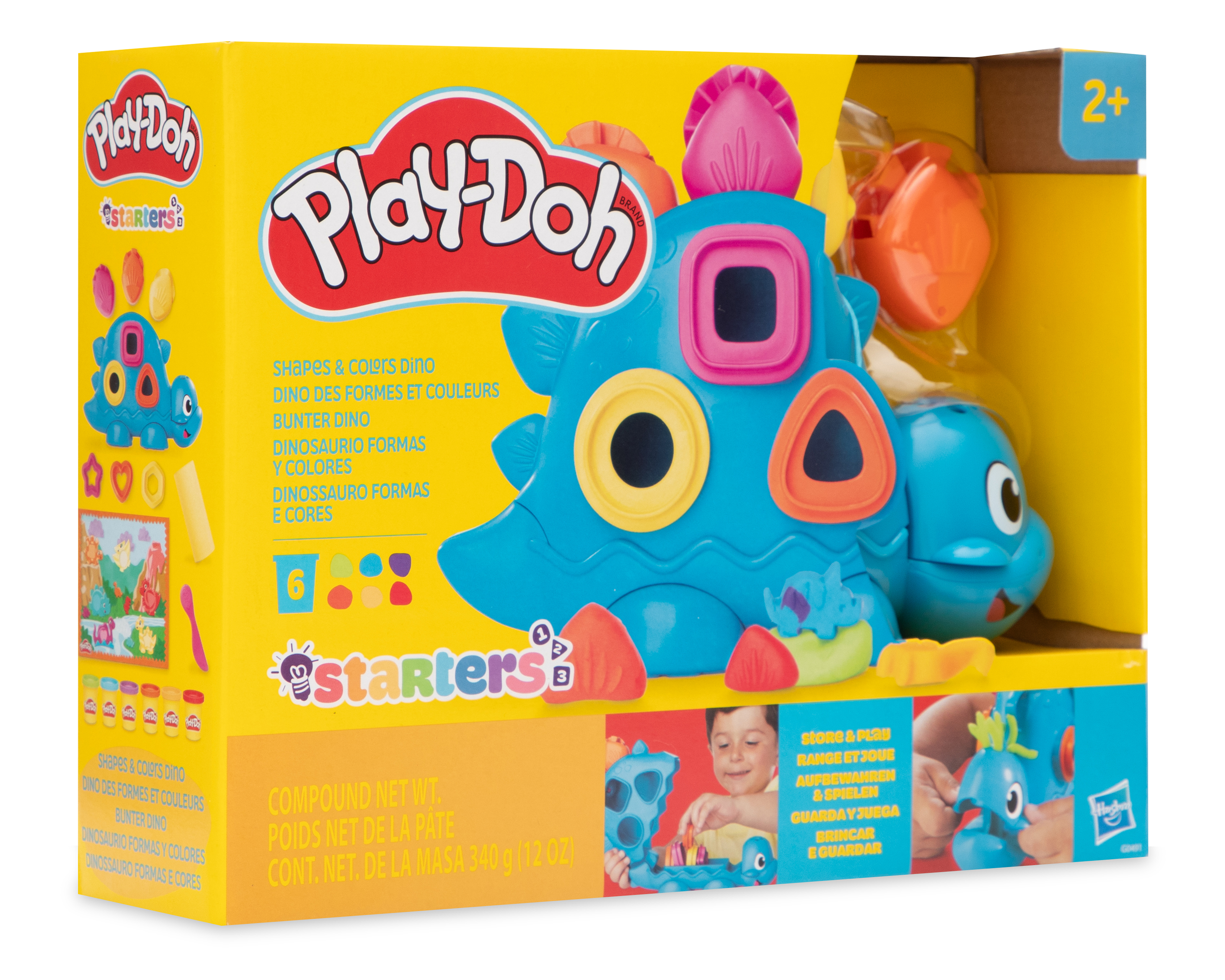 Foto 3 | Foto 3 | Dinosaurio Formas y Colores Play-Doh