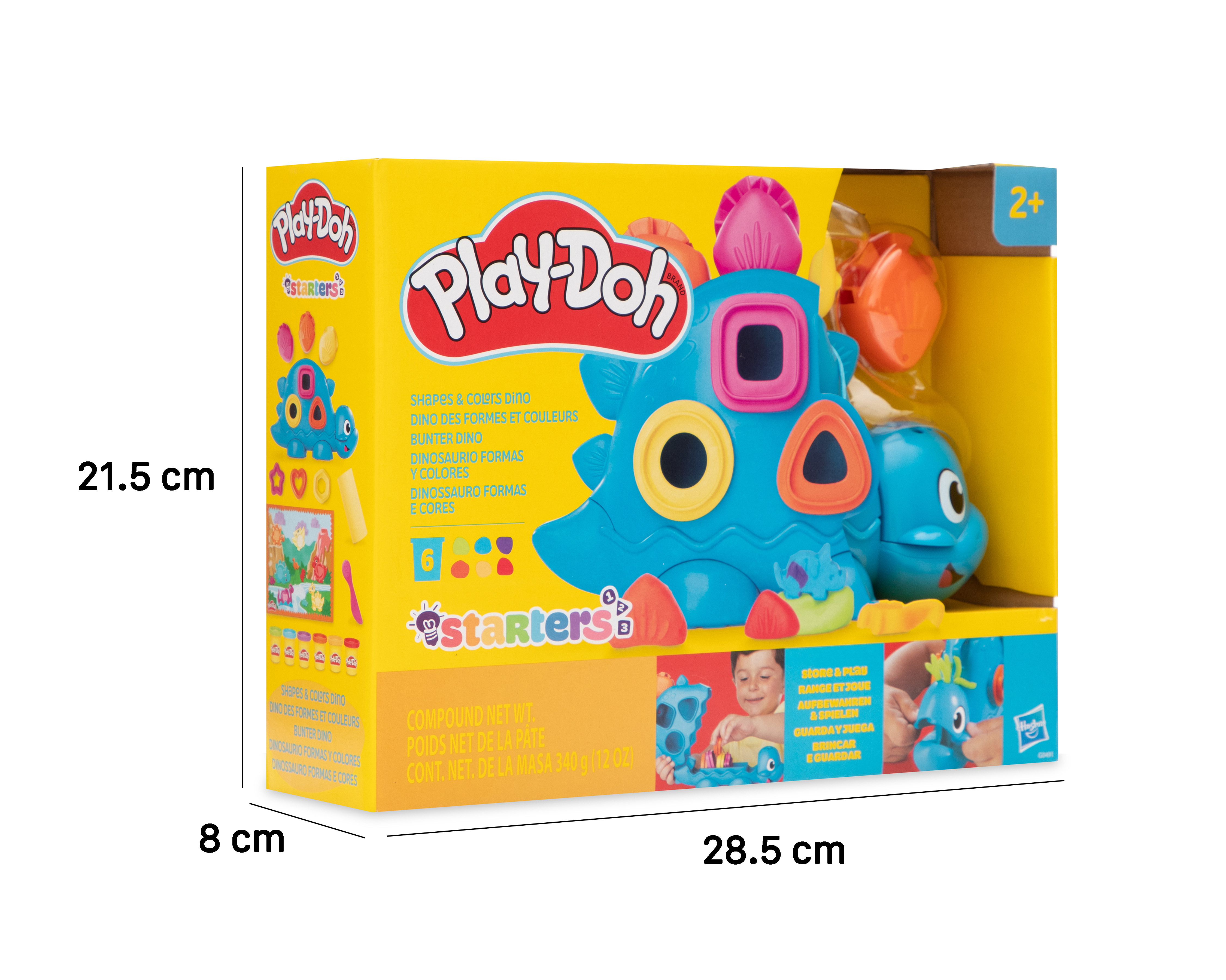 Foto 4 | Foto 4 | Dinosaurio Formas y Colores Play-Doh