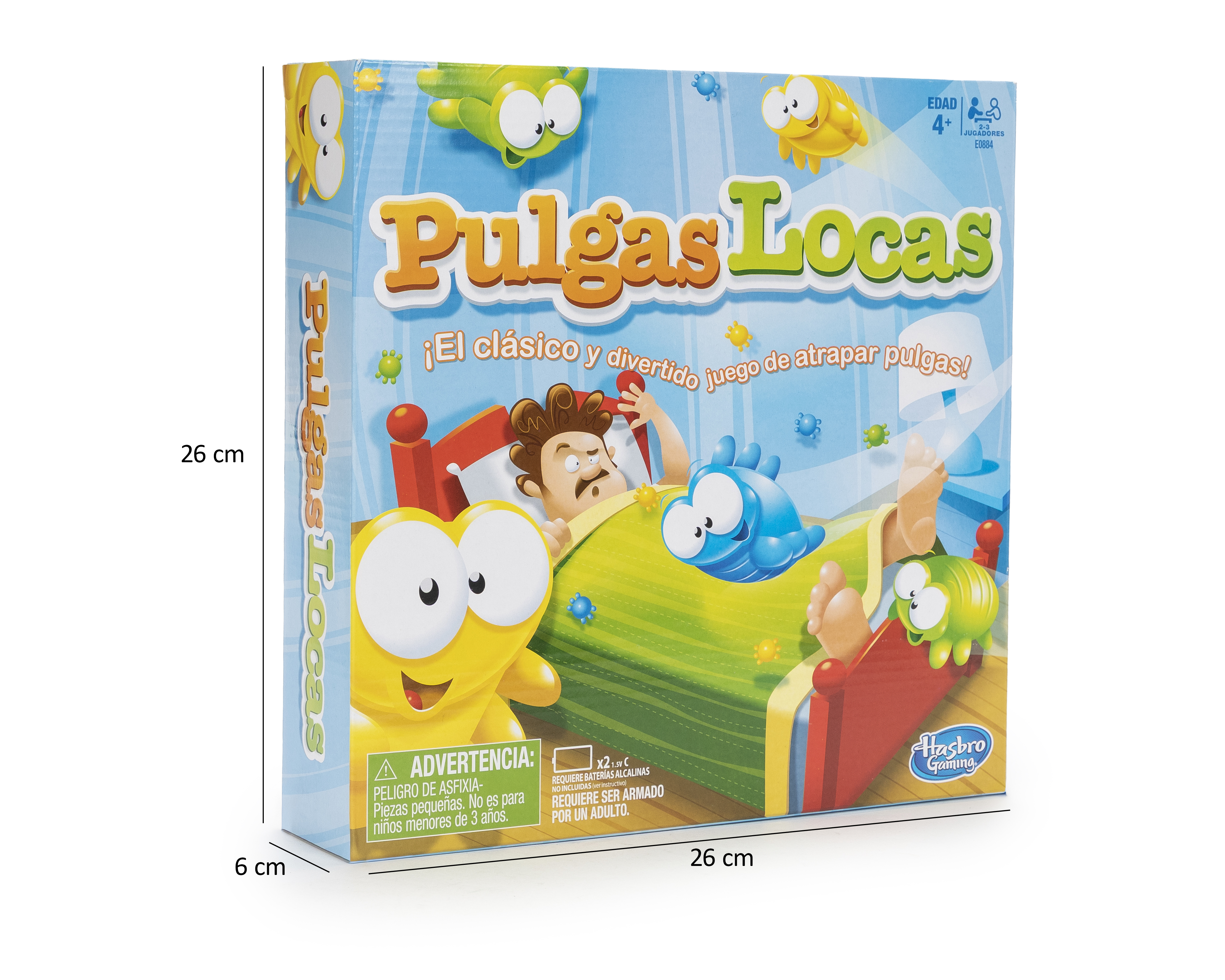 Foto 5 pulgar | Foto 3 | Juego de Mesa Pulgas Locas Hasbro