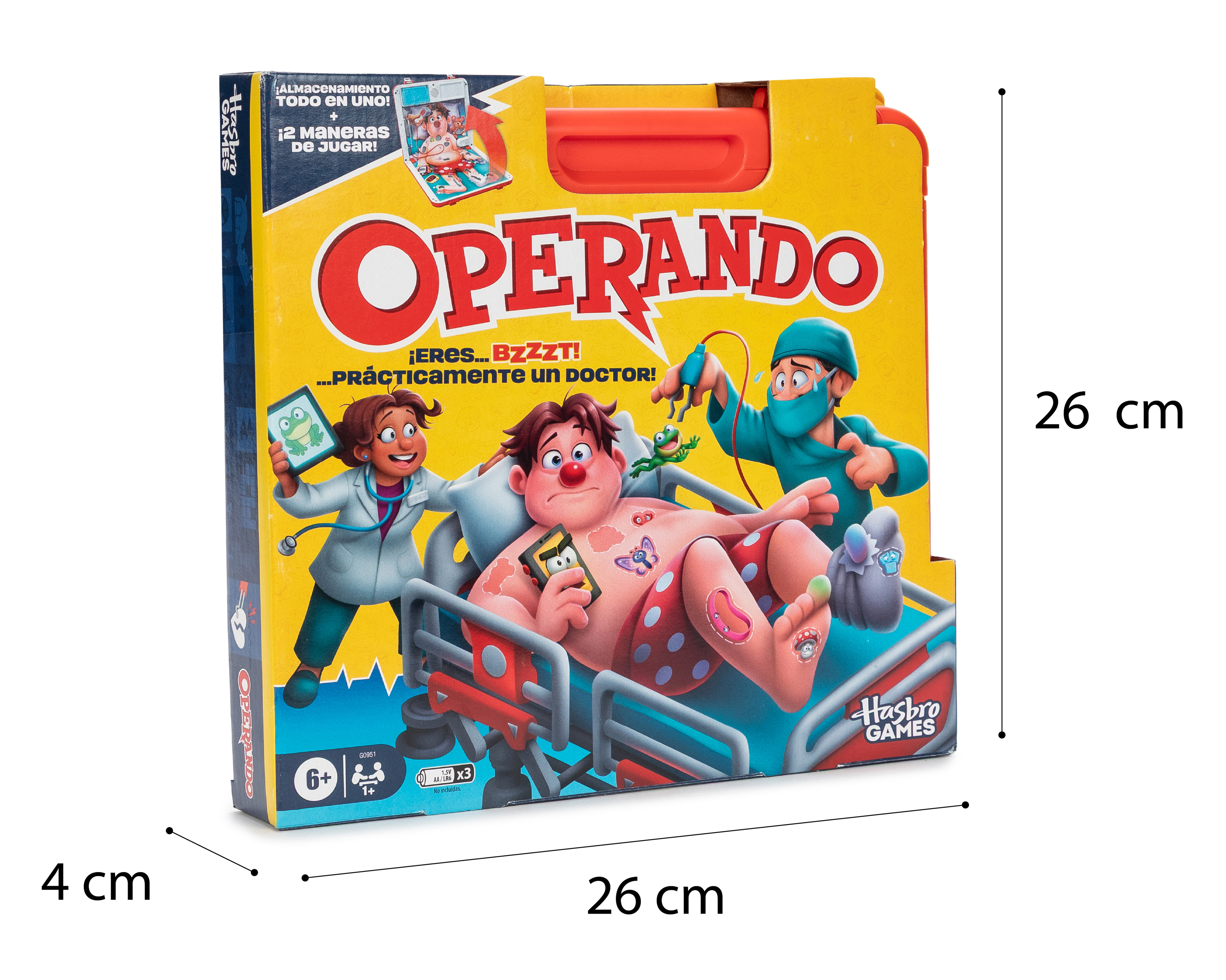 Foto 4 pulgar | Foto 3 | Juego de Mesa Operando Hasbro