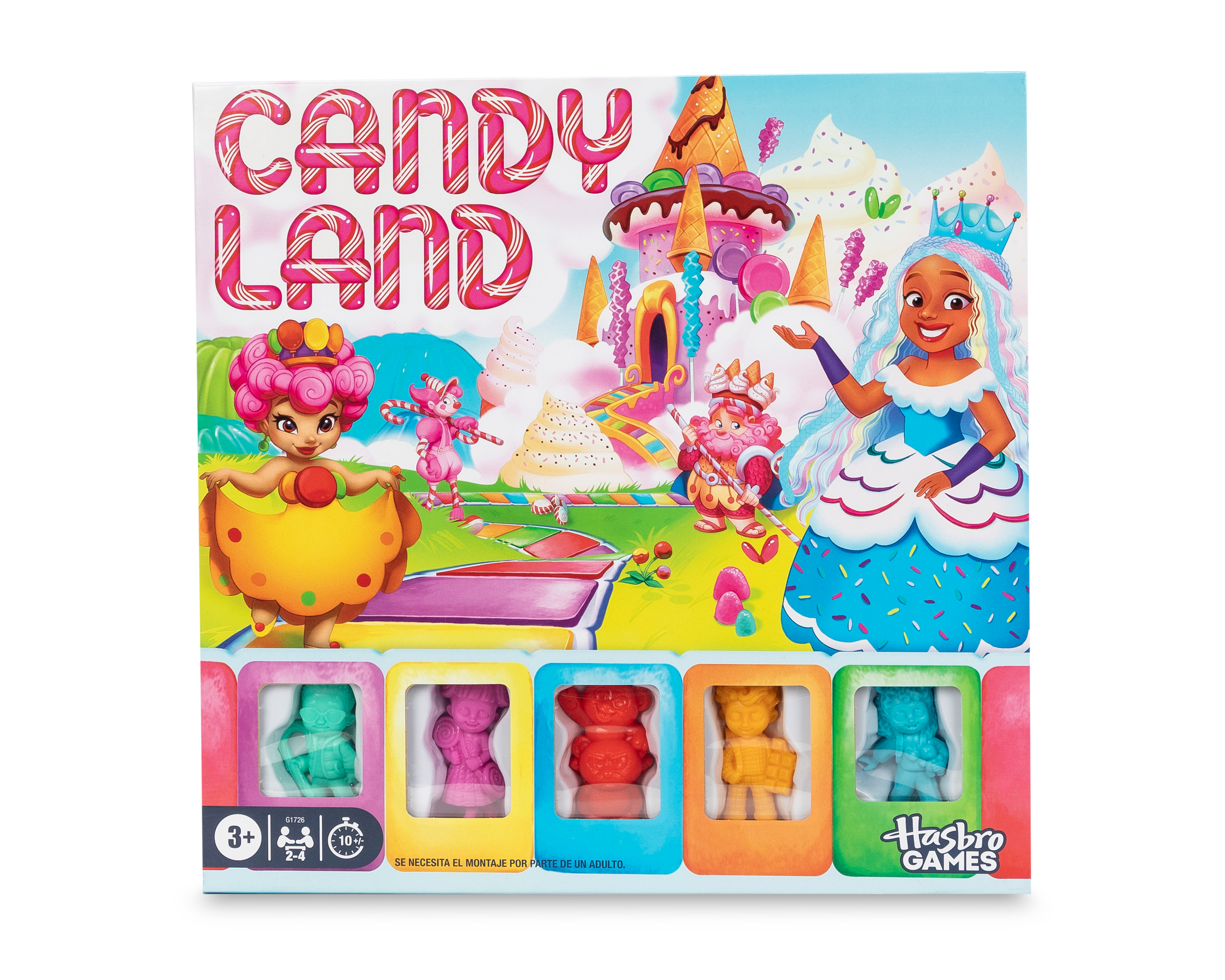 Foto 2 pulgar | Foto 1 | Juego de Mesa Candy Land Hasbro