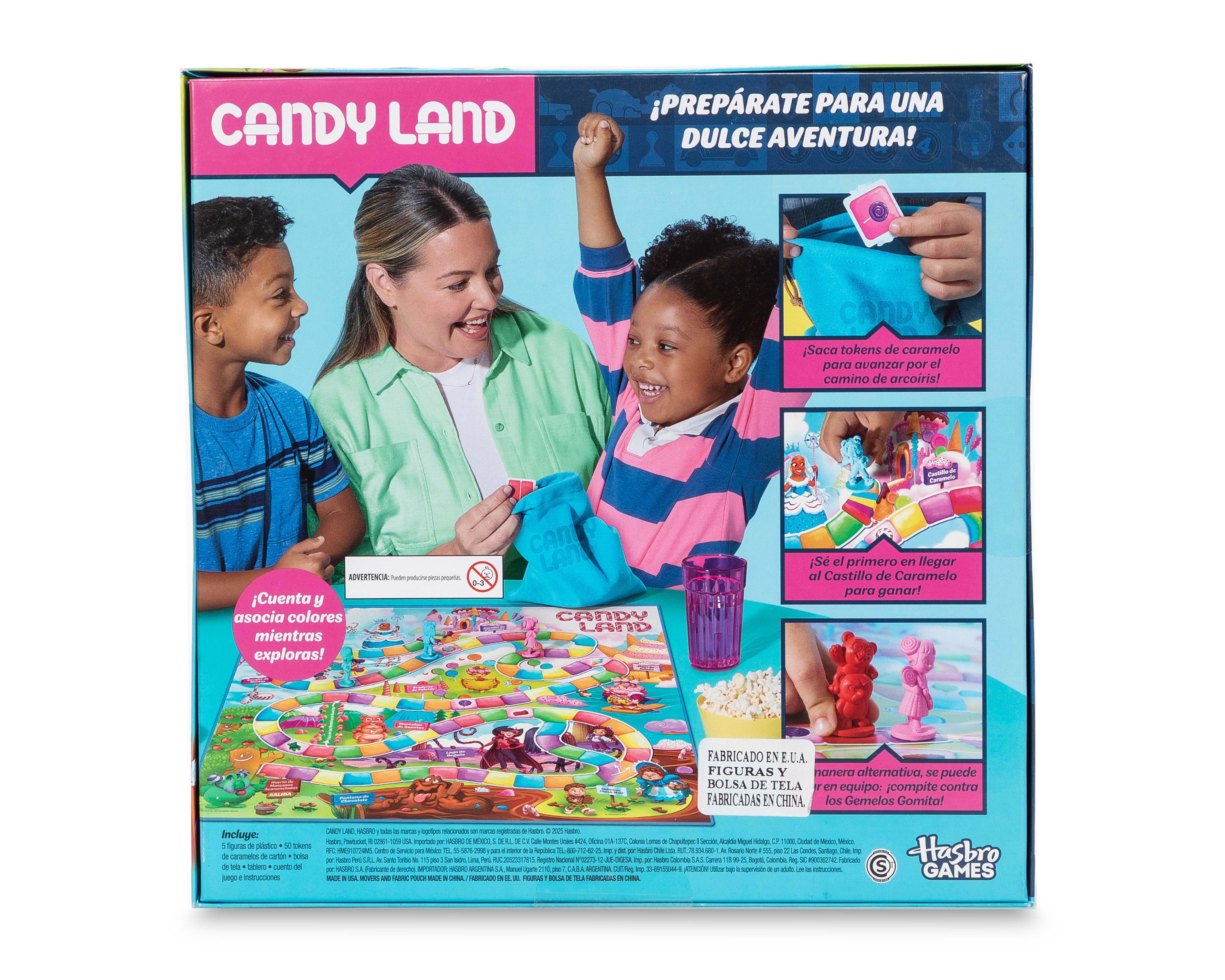 Foto 3 pulgar | Foto 2 | Juego de Mesa Candy Land Hasbro