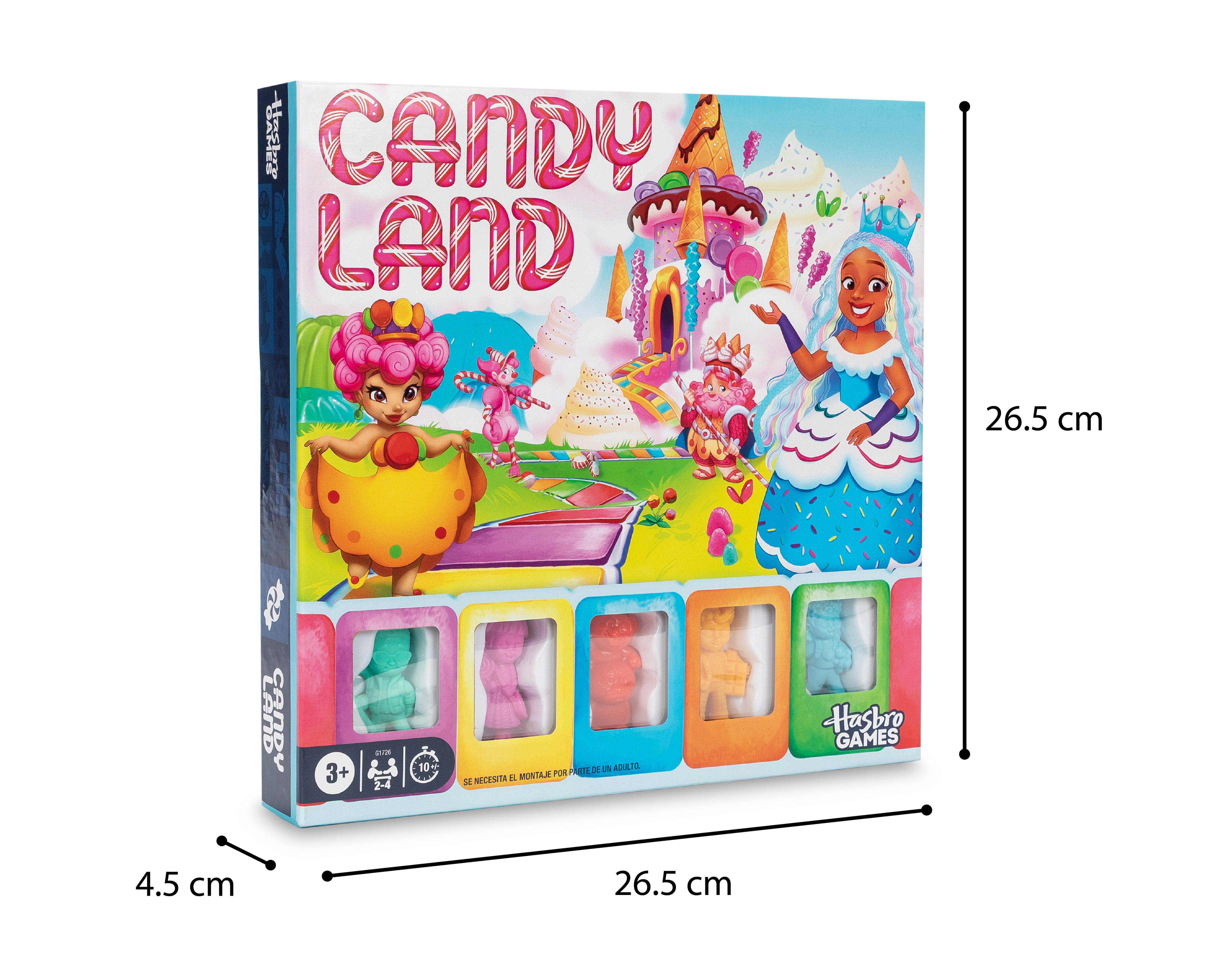 Foto 4 pulgar | Foto 3 | Juego de Mesa Candy Land Hasbro