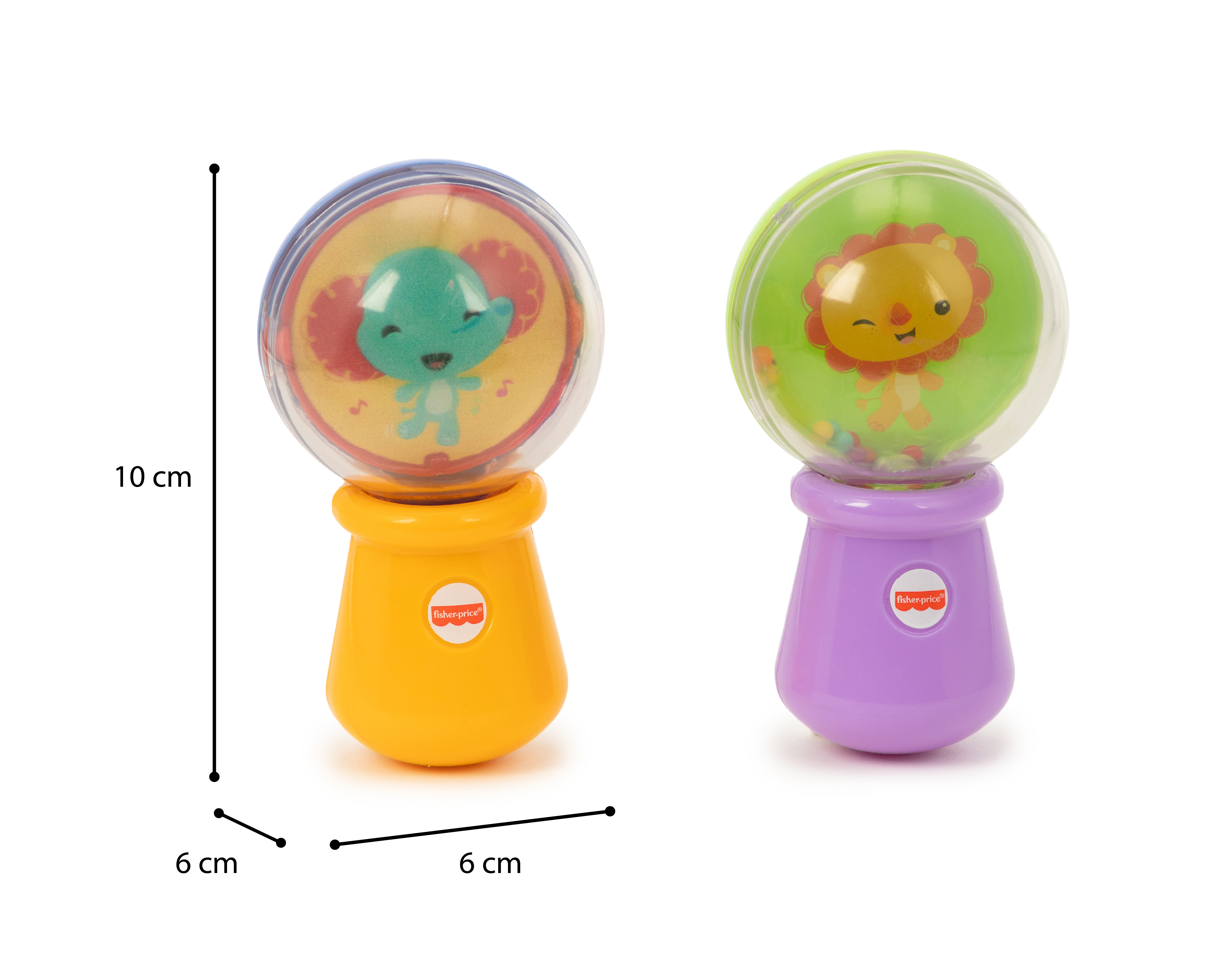 Foto 7 pulgar | Foto 6 | Maracas de Animalitos Fisher-Price