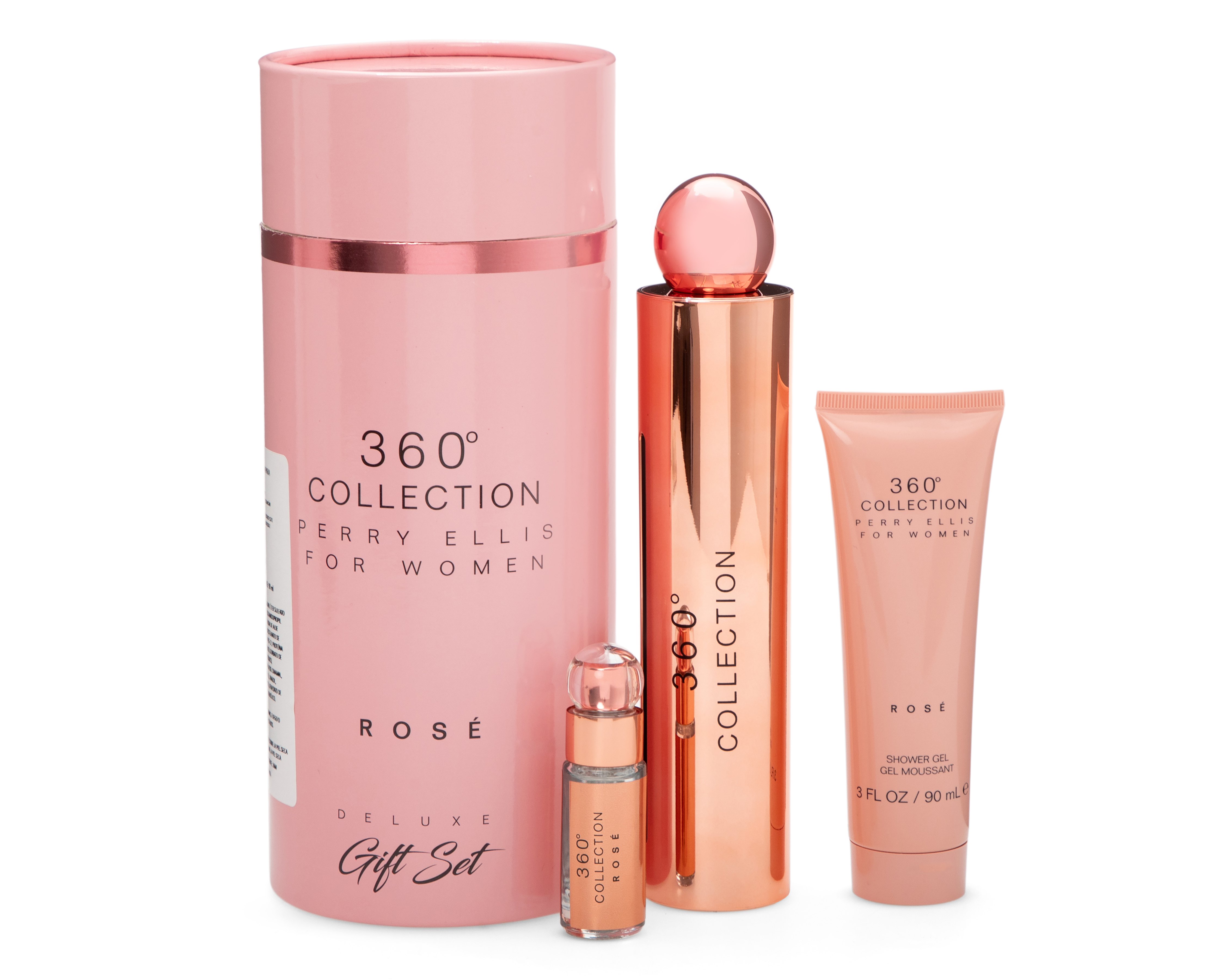 Foto 1 | Foto 1 | Estuche para Mujer Perry Ellis 360 Collection Rosé 3 Piezas