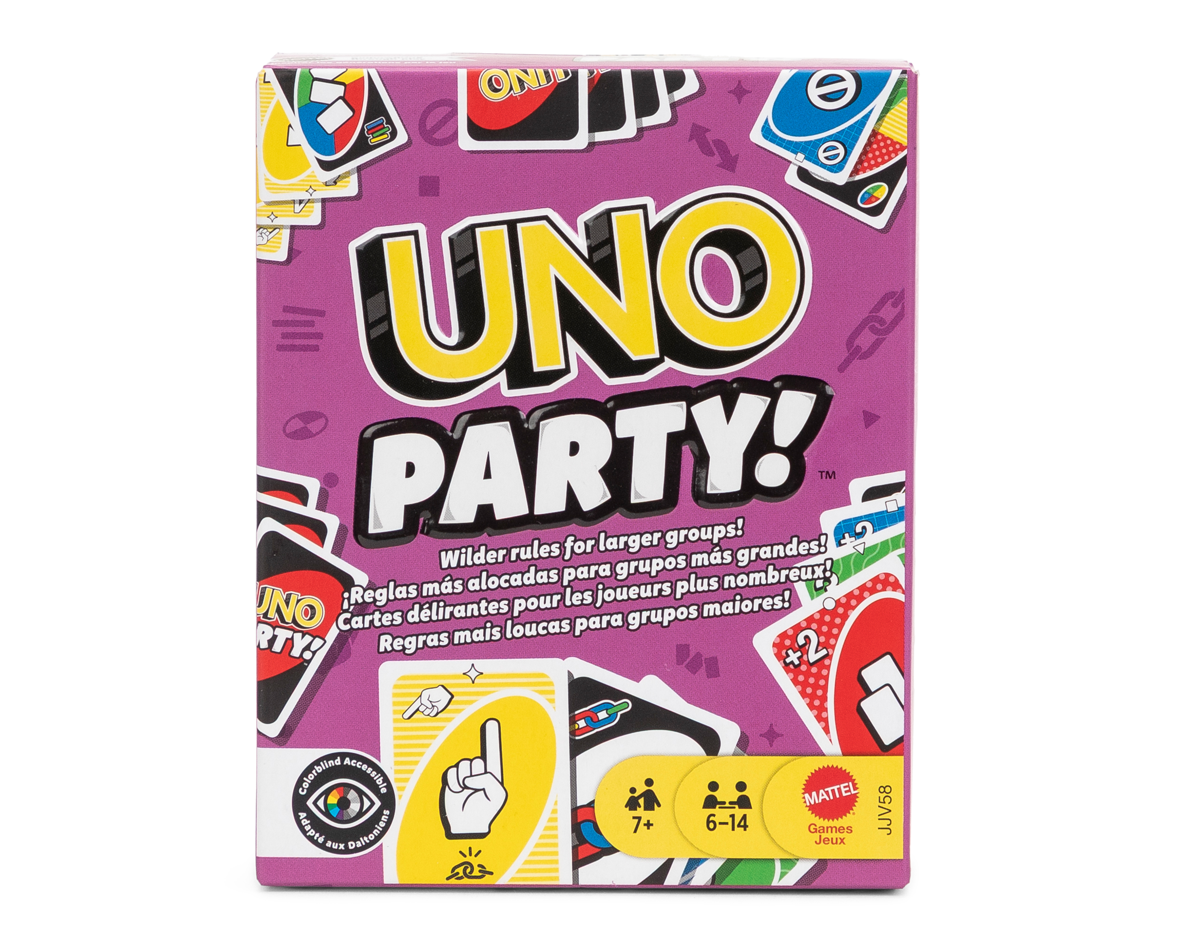 Foto 3 | Foto 3 | Juego de Mesa UNO Party Mattel