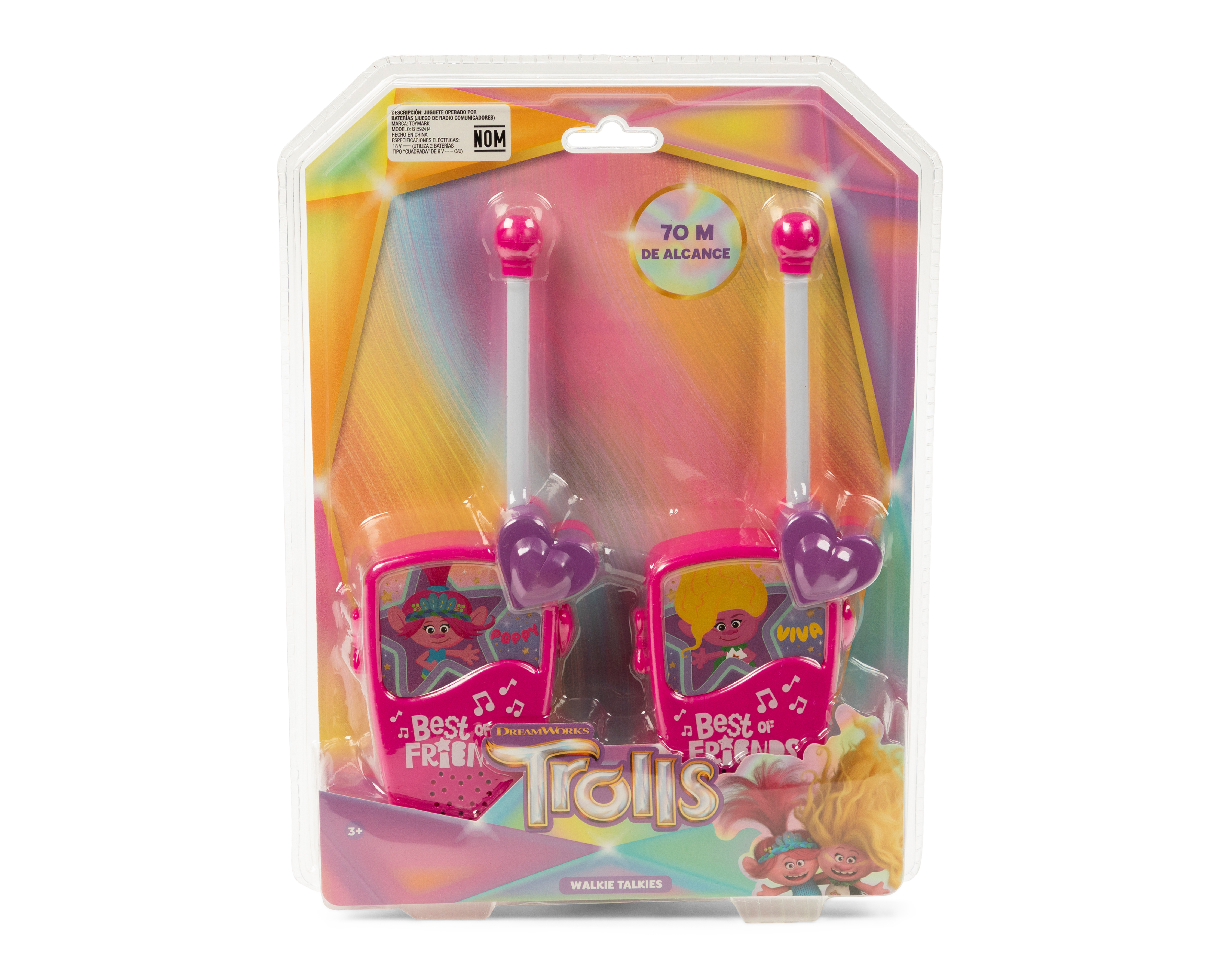 Radios Walkie Talkie Toymark Trolls