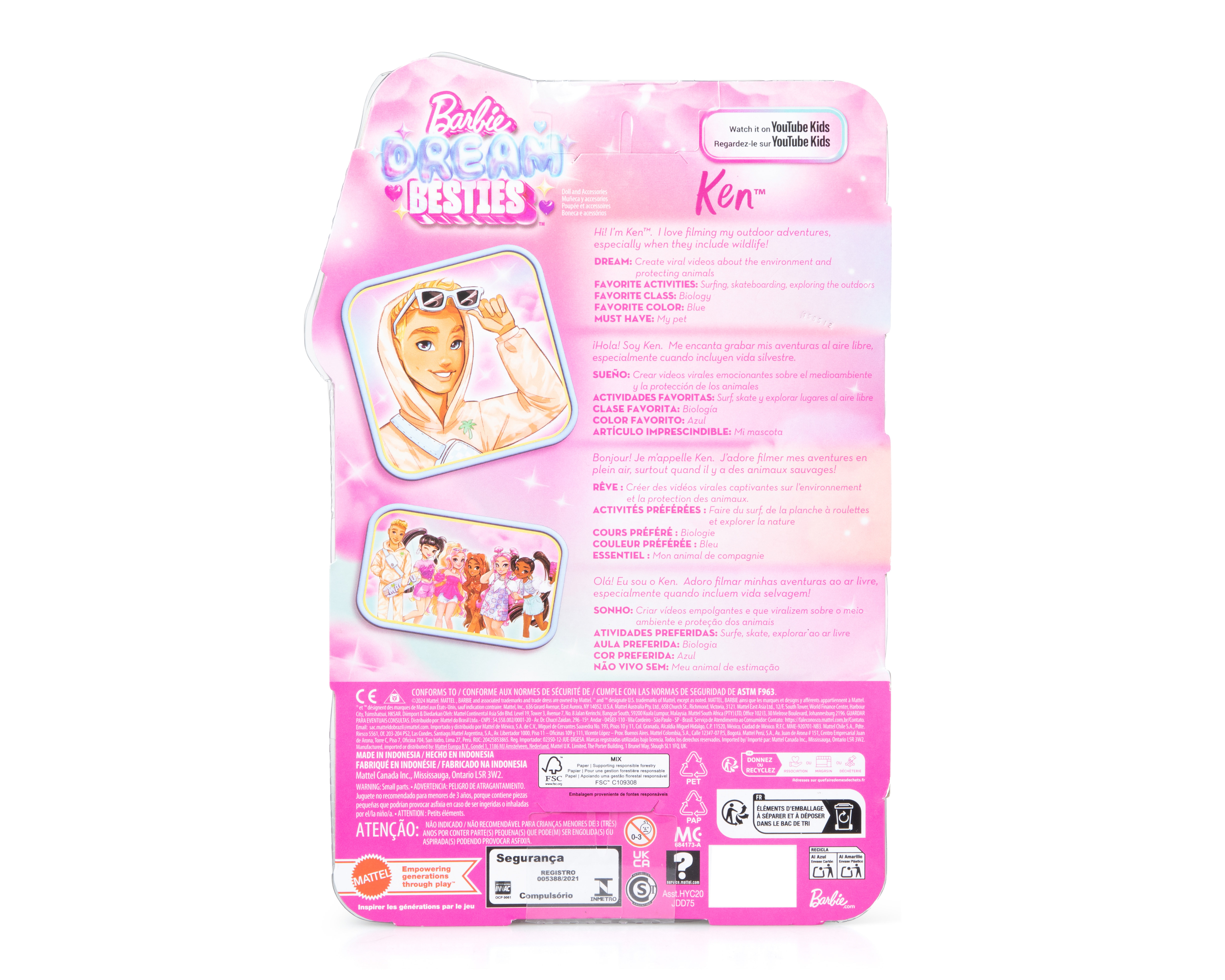 Foto 5 | Foto 5 | Ken Barbie con Accesorios