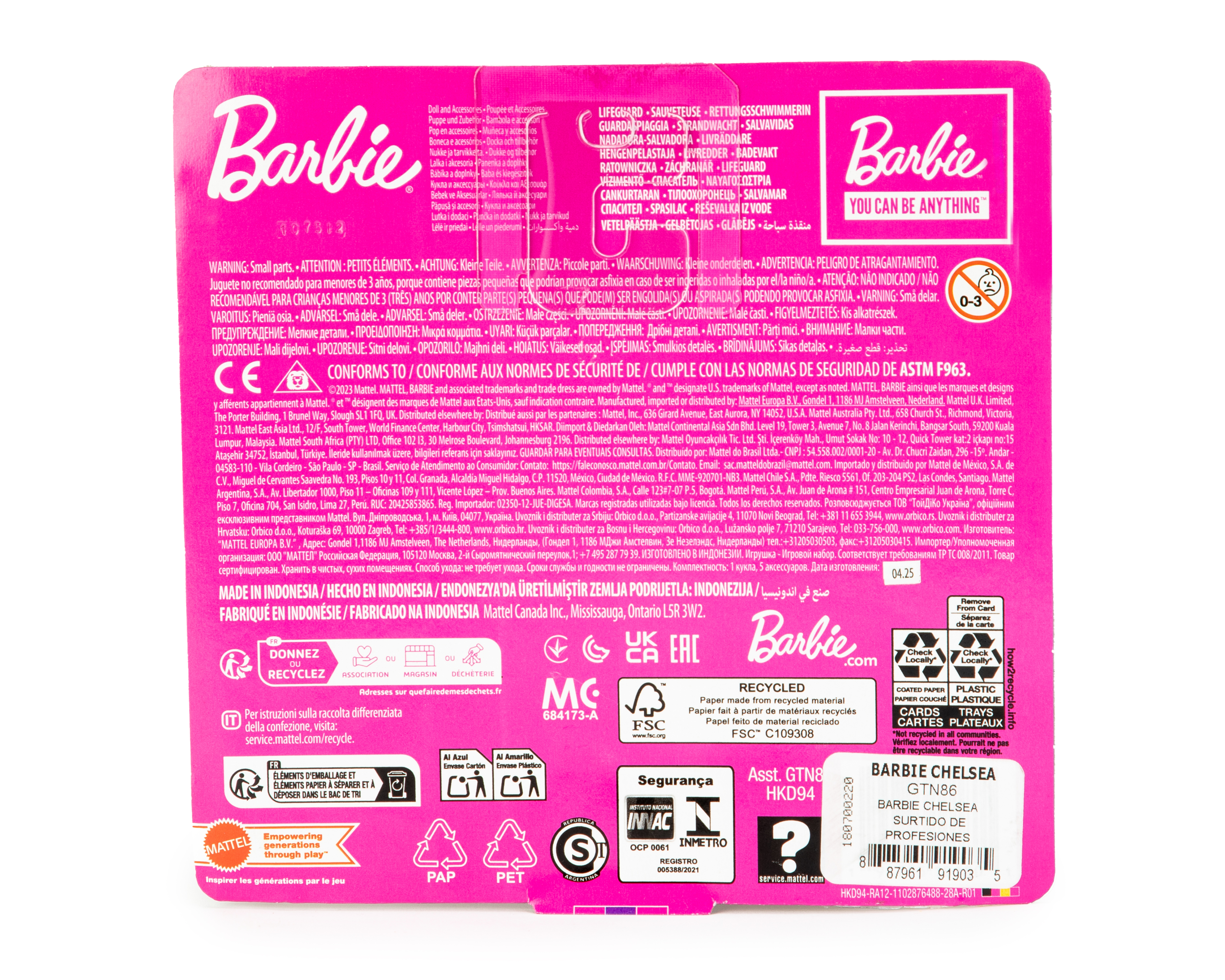 Foto 2 | Foto 2 | Muñeca Barbie Chelsea