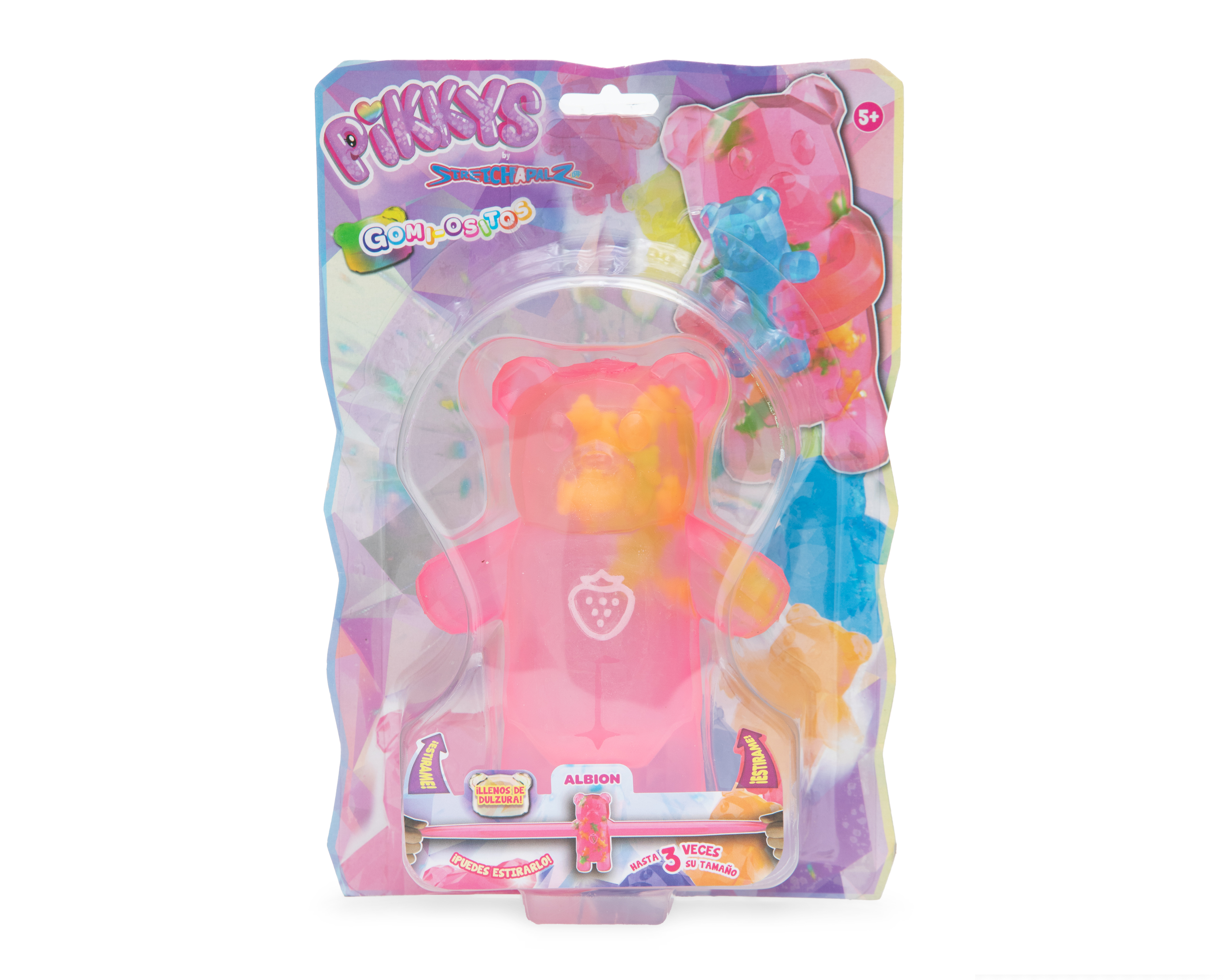 Foto 3 | Foto 3 | Oso Estirable Pikkys Rosa