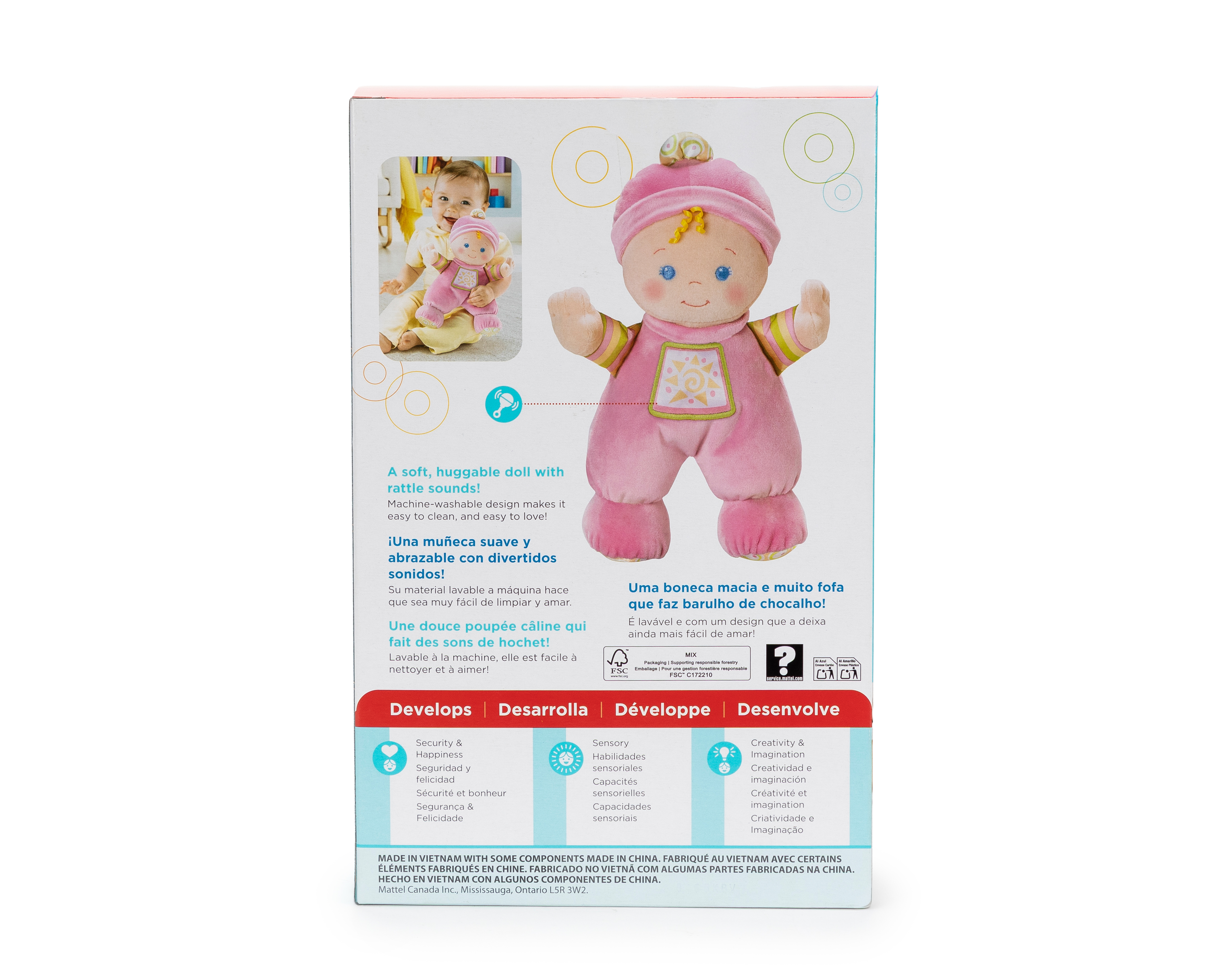 Foto 5 | Foto 5 | Muñeca Fisher-Price Mi Primera Muñeca