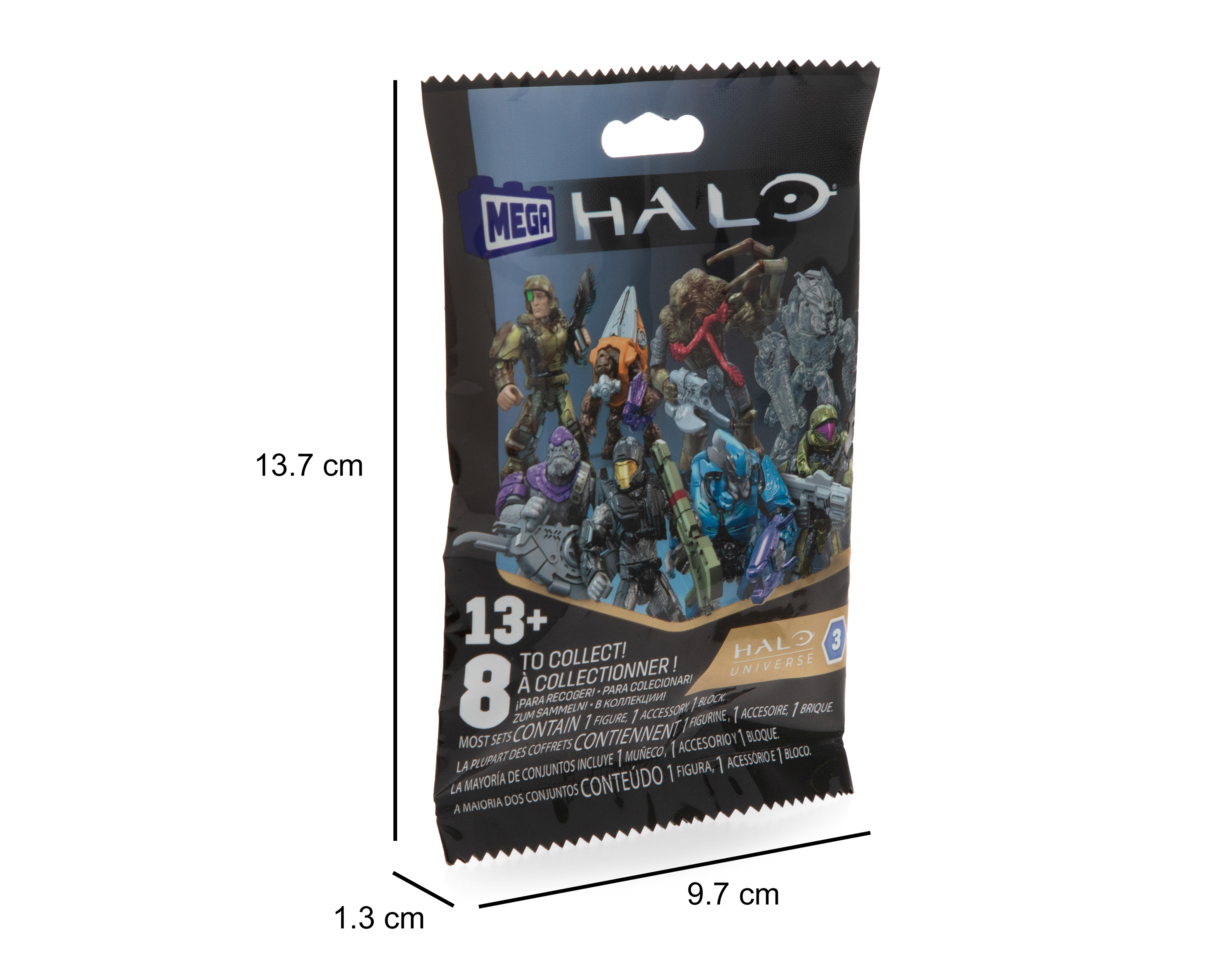 Foto 3 | Foto 3 | MEGA Halo Figura Coleccionable Universo 3 1 Pieza al Azar