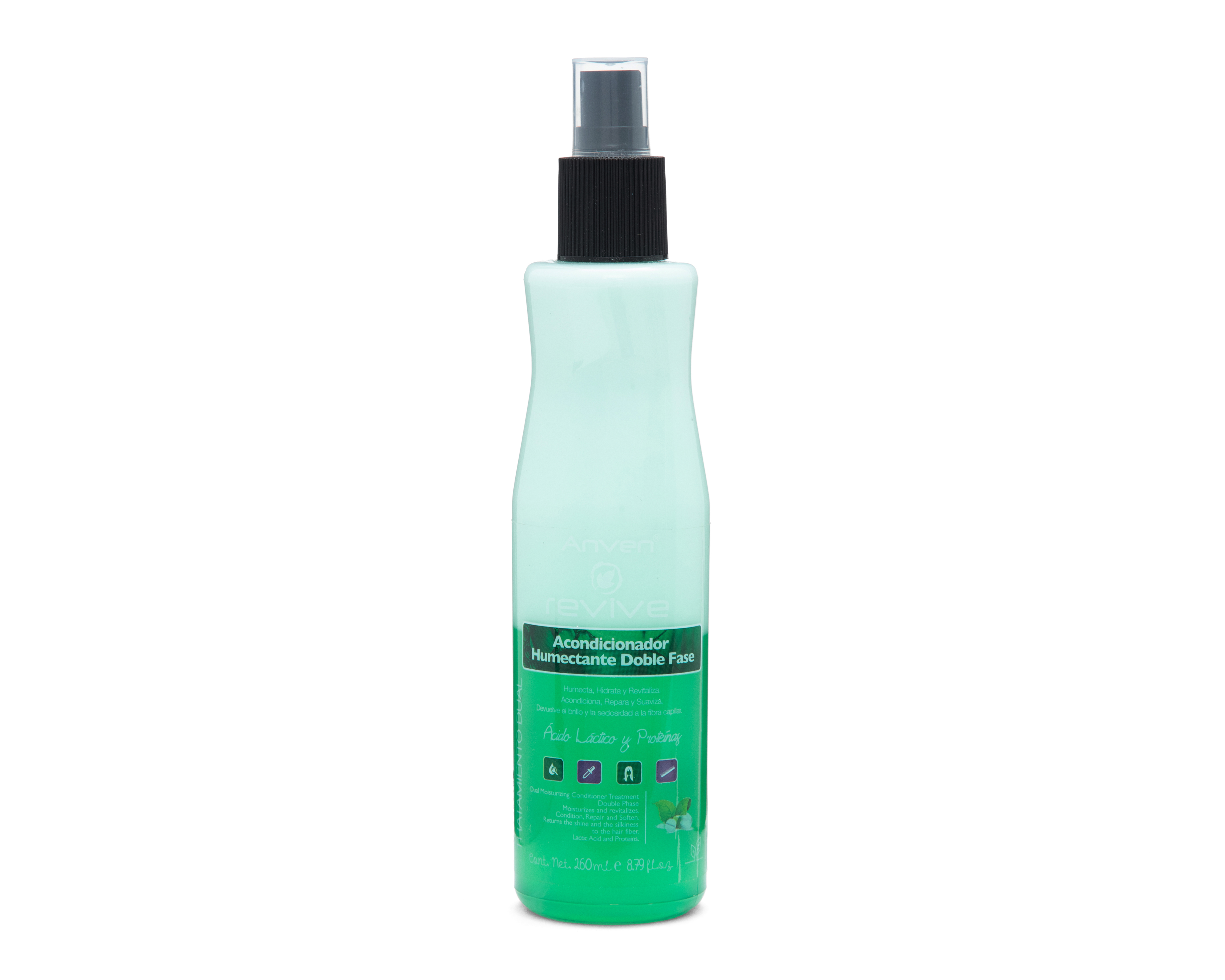 Acondicionador Anven Revive Humectante Doble Fase 260 ml