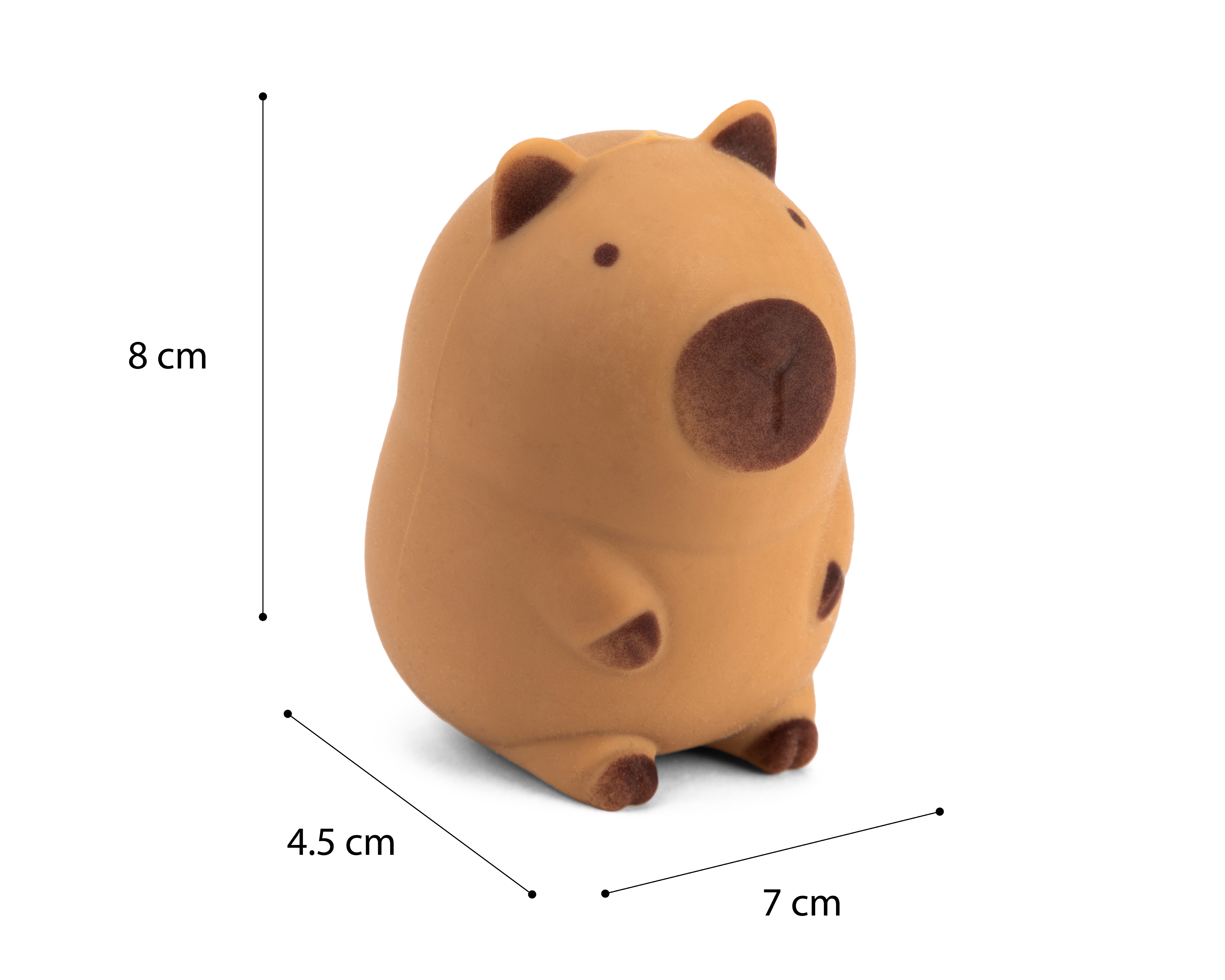 Foto 7 pulgar | Foto 6 | Squishy KRK de Capibara