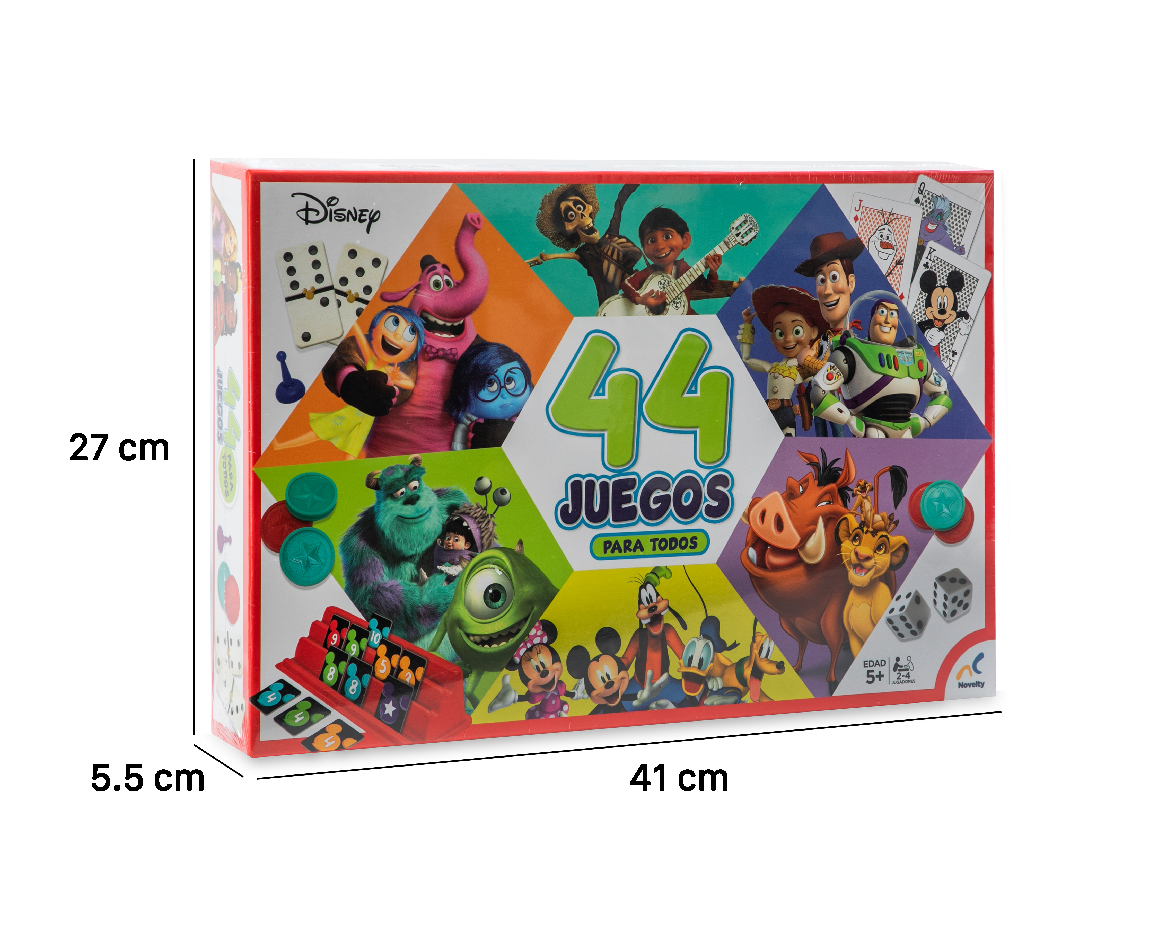 Foto 5 pulgar | Foto 4 | Juego de Mesa 44 Juegos para Todos Disney Novelty