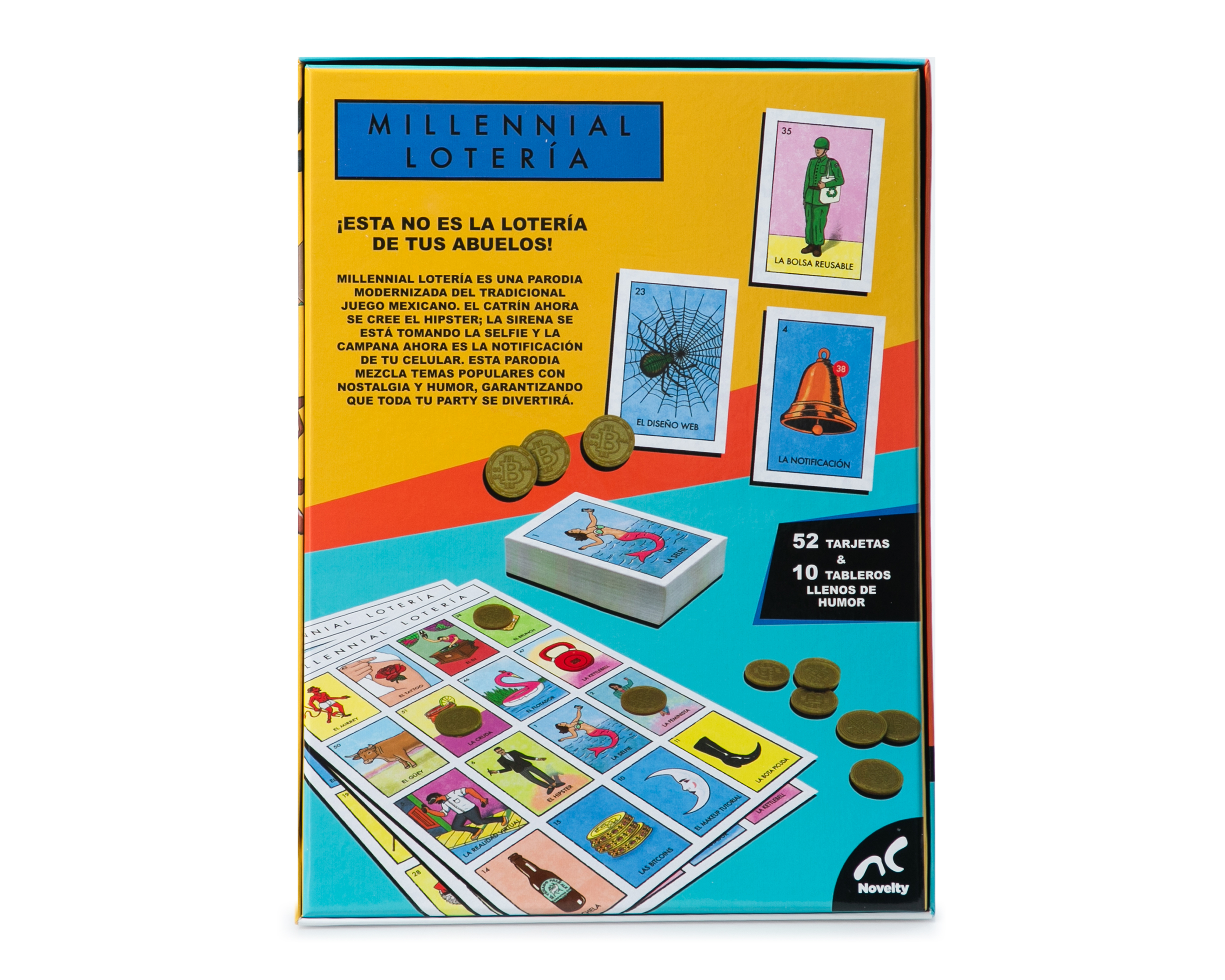 Foto 2 | Foto 2 | Juego de Mesa Lotería Millenial Novelty
