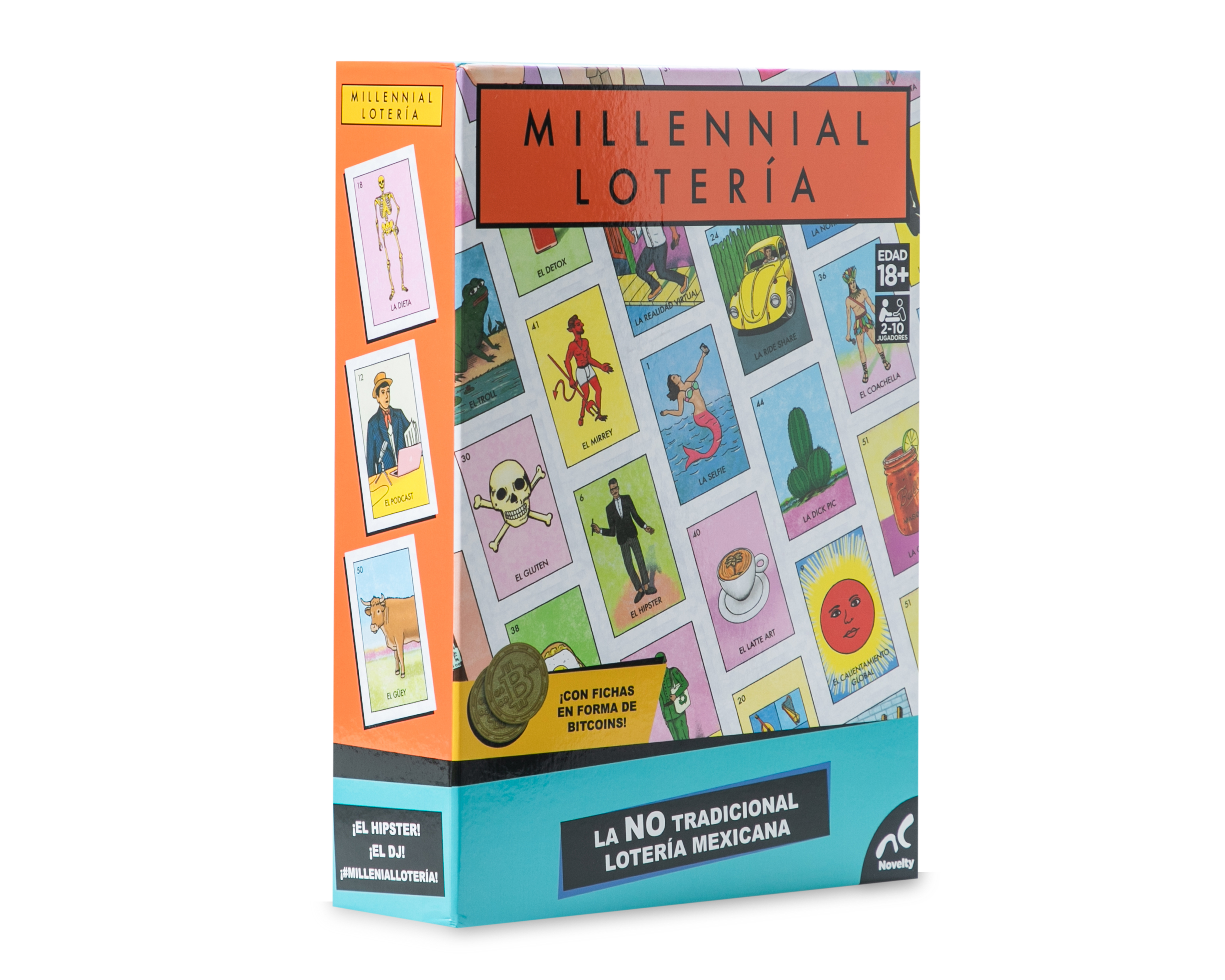 Foto 3 | Foto 3 | Juego de Mesa Lotería Millenial Novelty