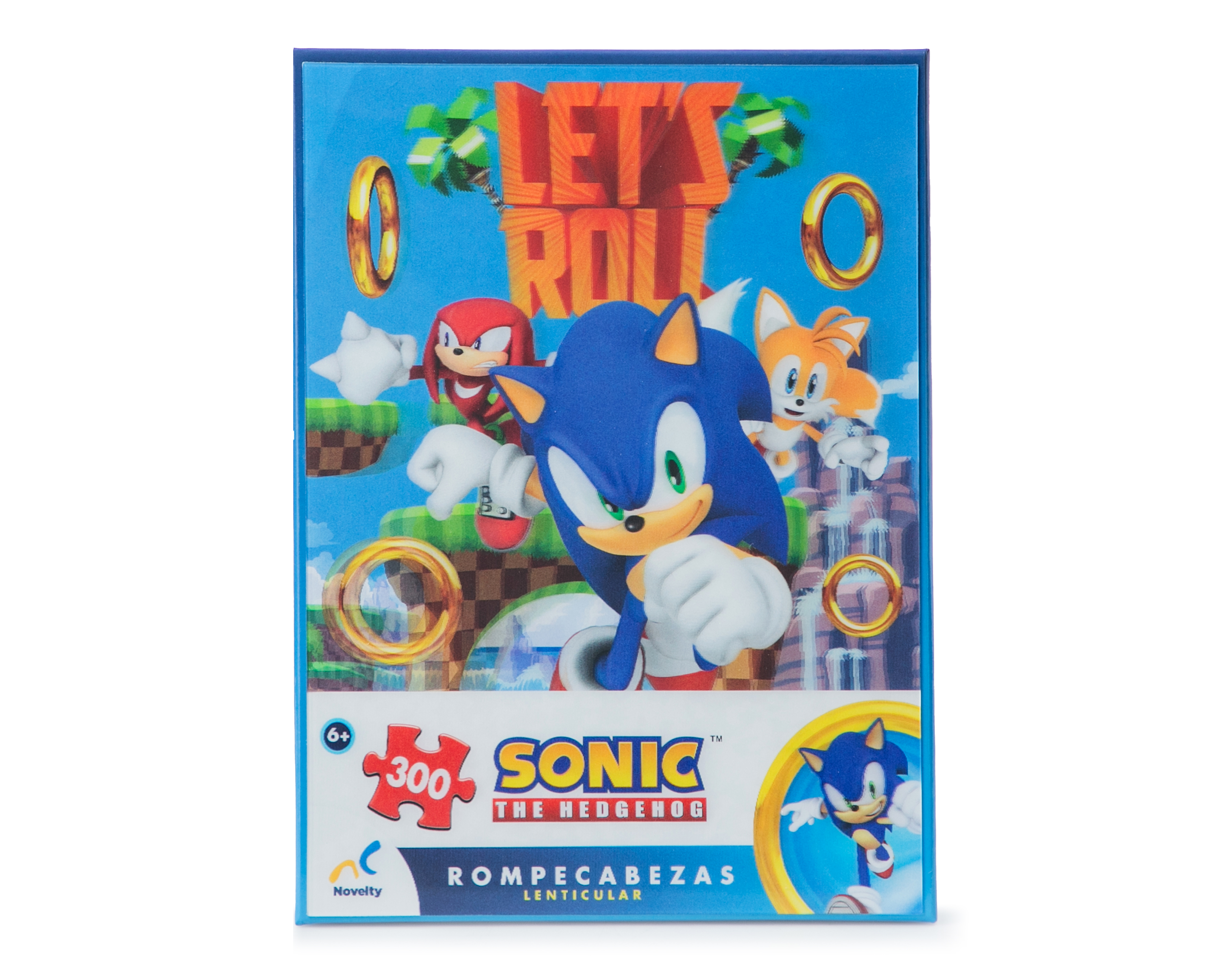 Rompecabezas Lenticular Sonic 300 Piezas